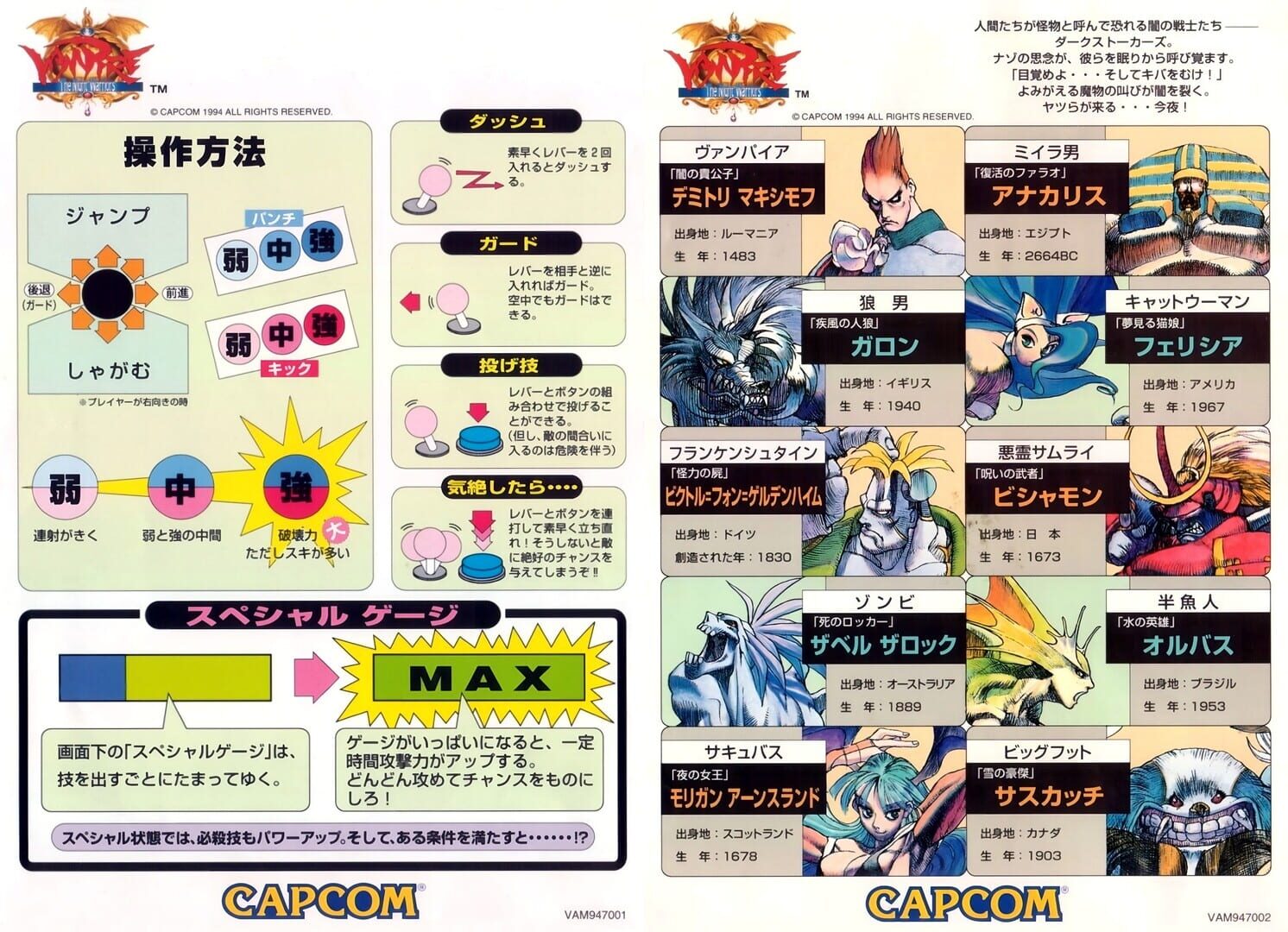 Darkstalkers: The Night Warriors