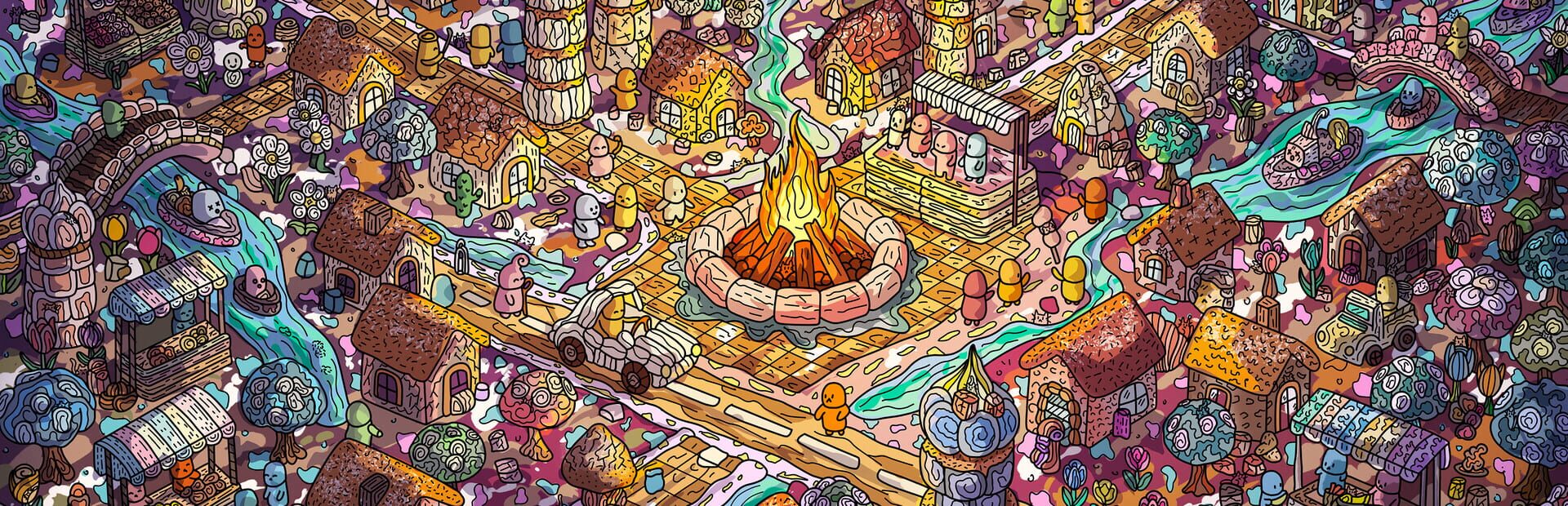 100 Marshmallow Cats