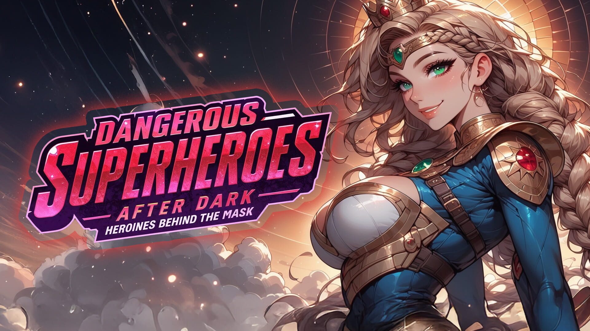 Dangerous Superheroes After Dark: Heroines Behind the Mask artwork