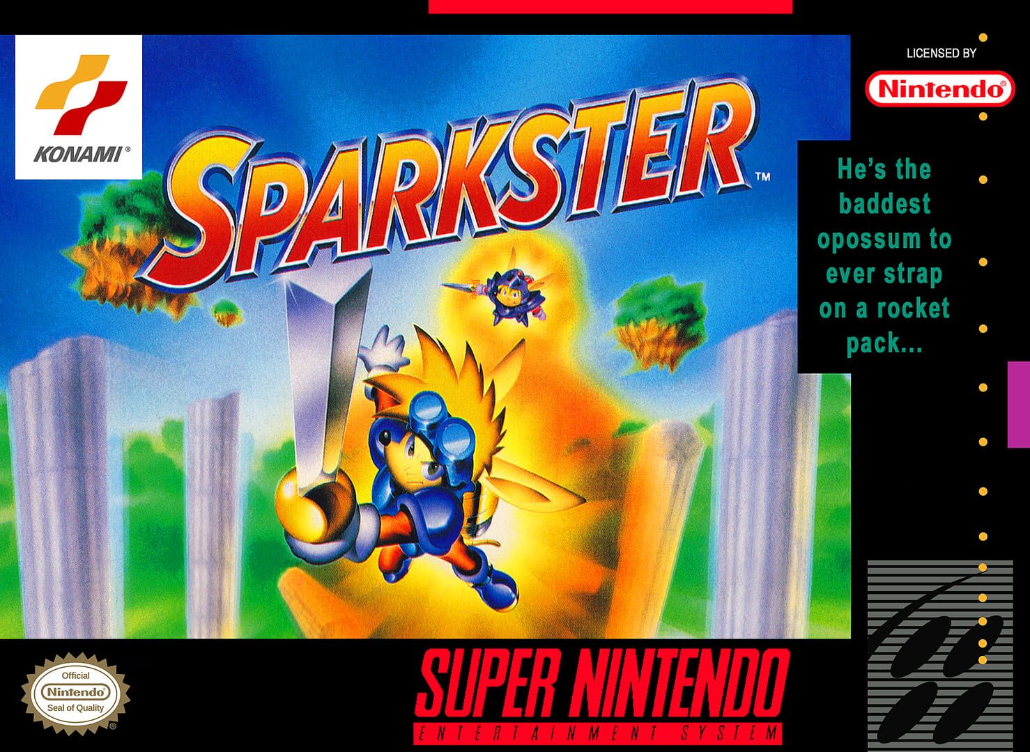 Sparkster artwork