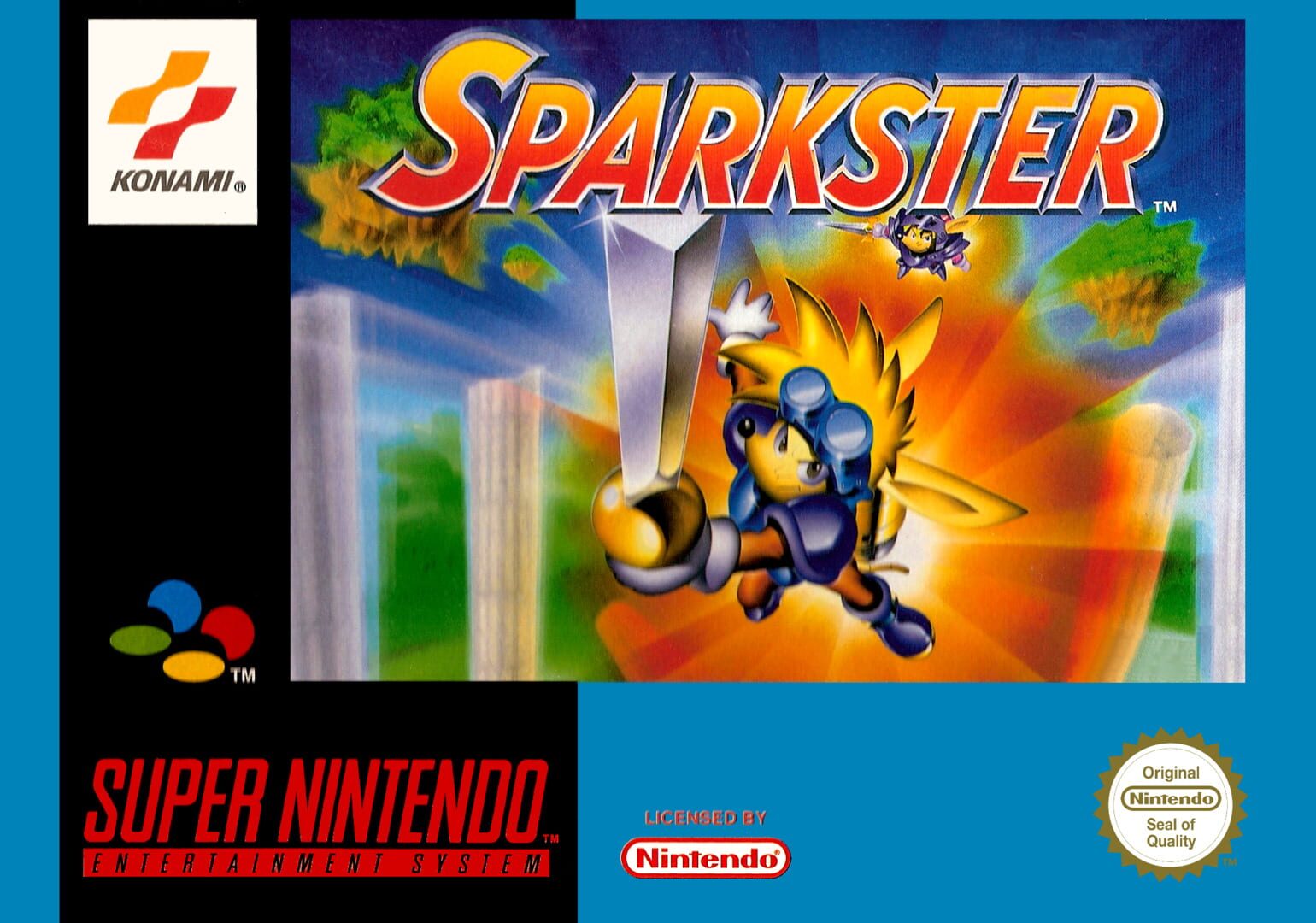 Sparkster artwork