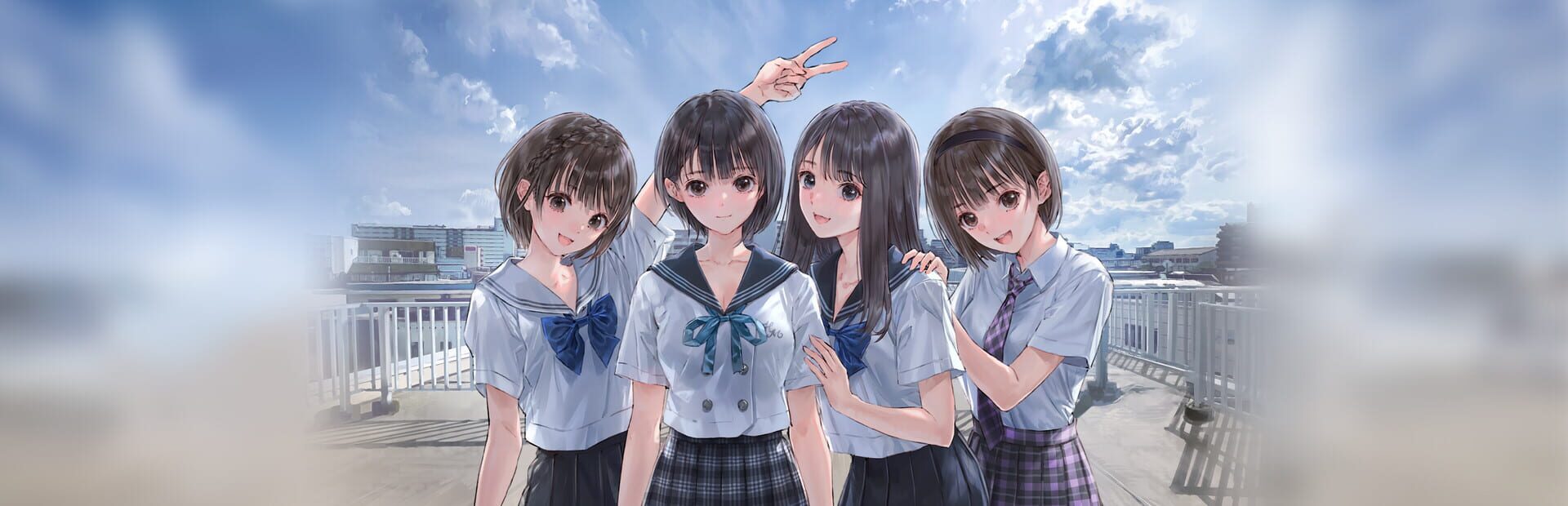 Blue Reflection Quartet artwork
