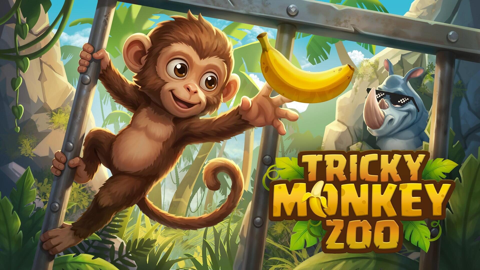 Artwork for Tricky Monkey Zoo