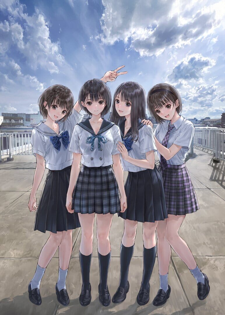 Blue Reflection Quartet artwork