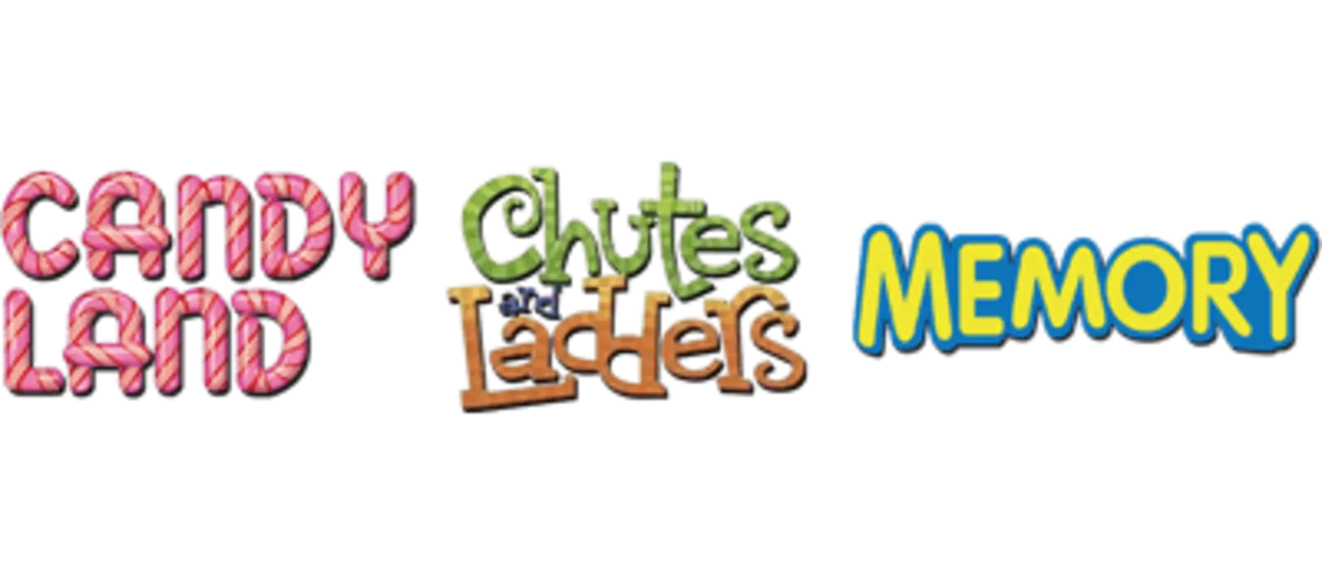 Candy Land / Chutes & Ladders / Original Memory Game