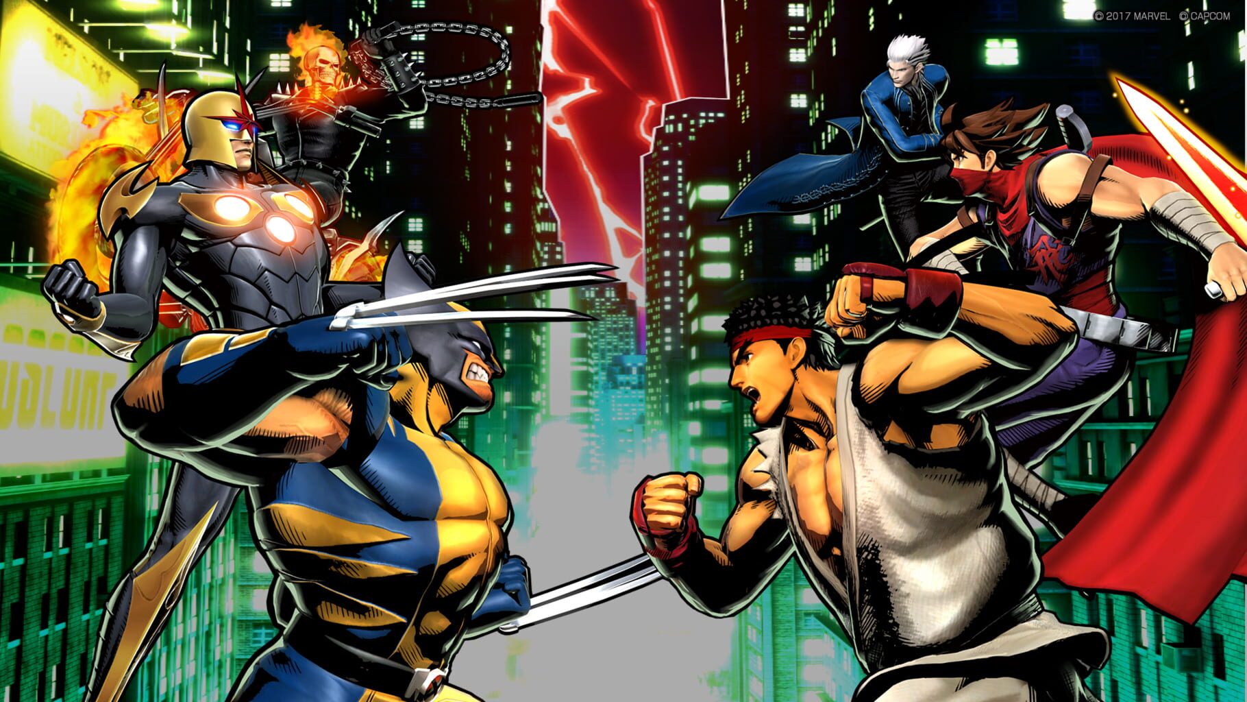 Arte - Ultimate Marvel vs. Capcom 3