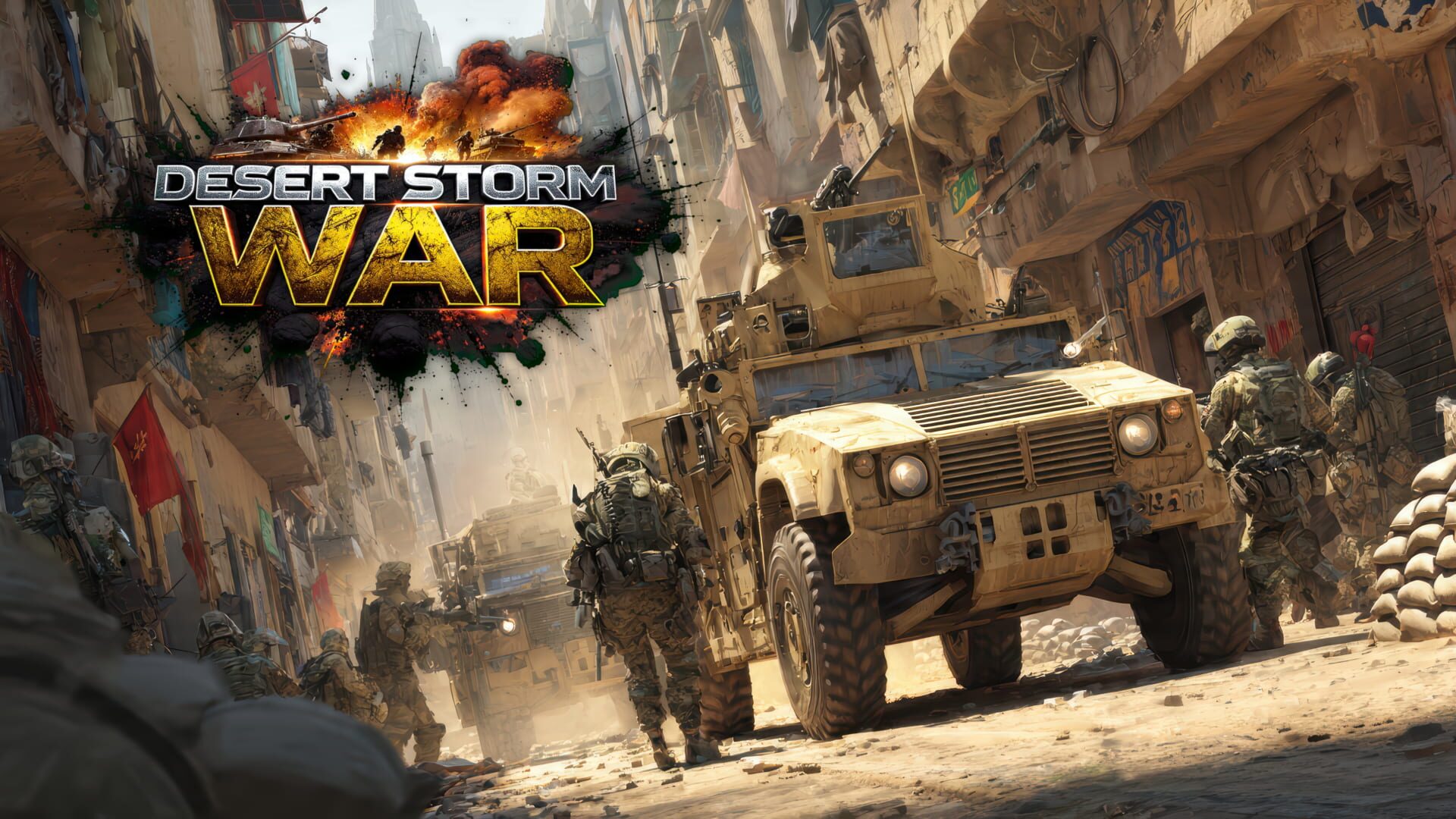 Artwork for Desert Storm War FPS