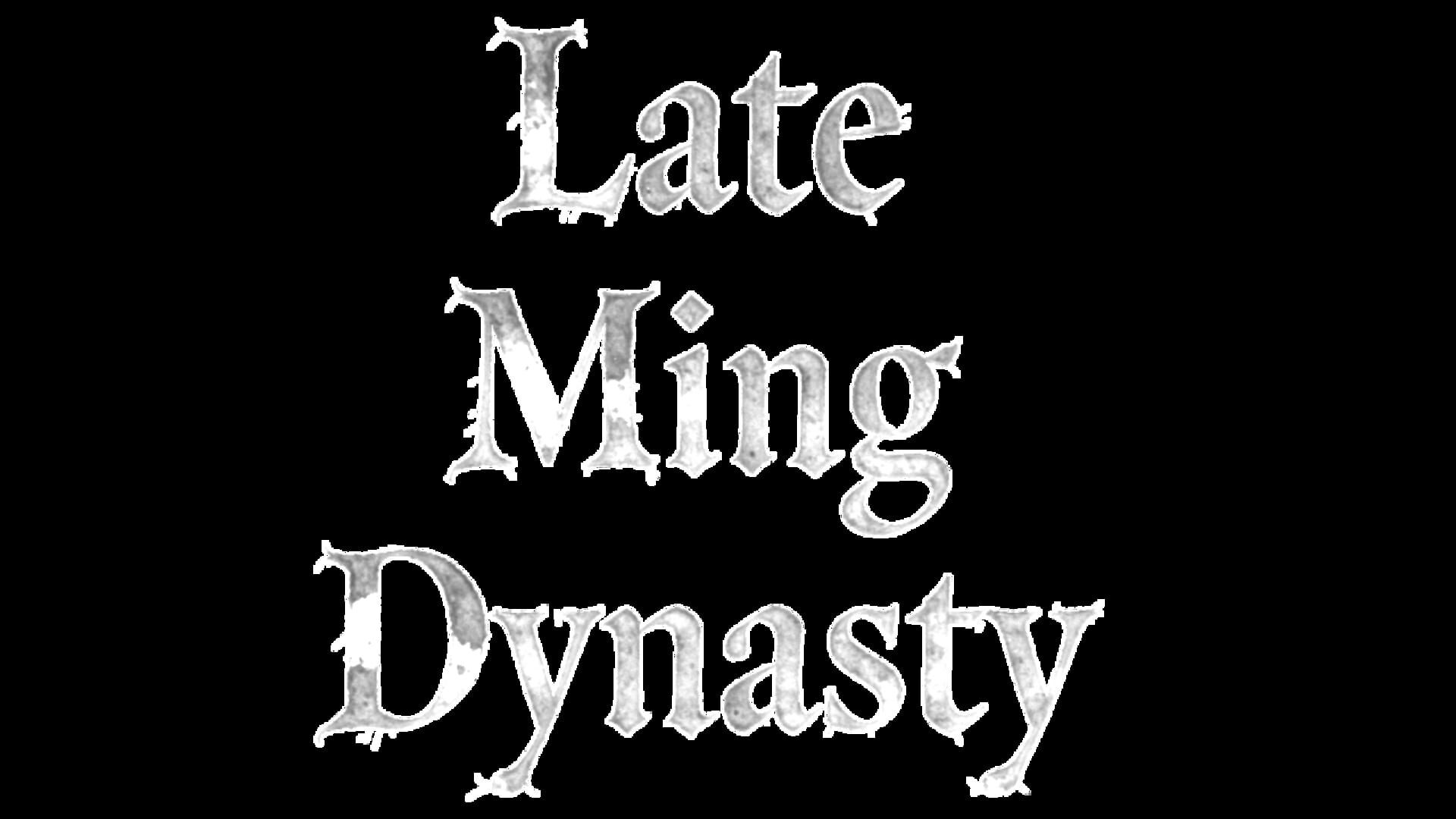 Late Ming Dynasty artwork