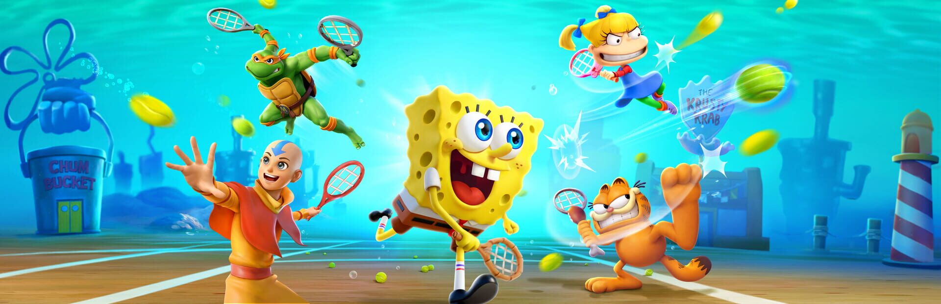 Nickelodeon Extreme Tennis: Next! artwork