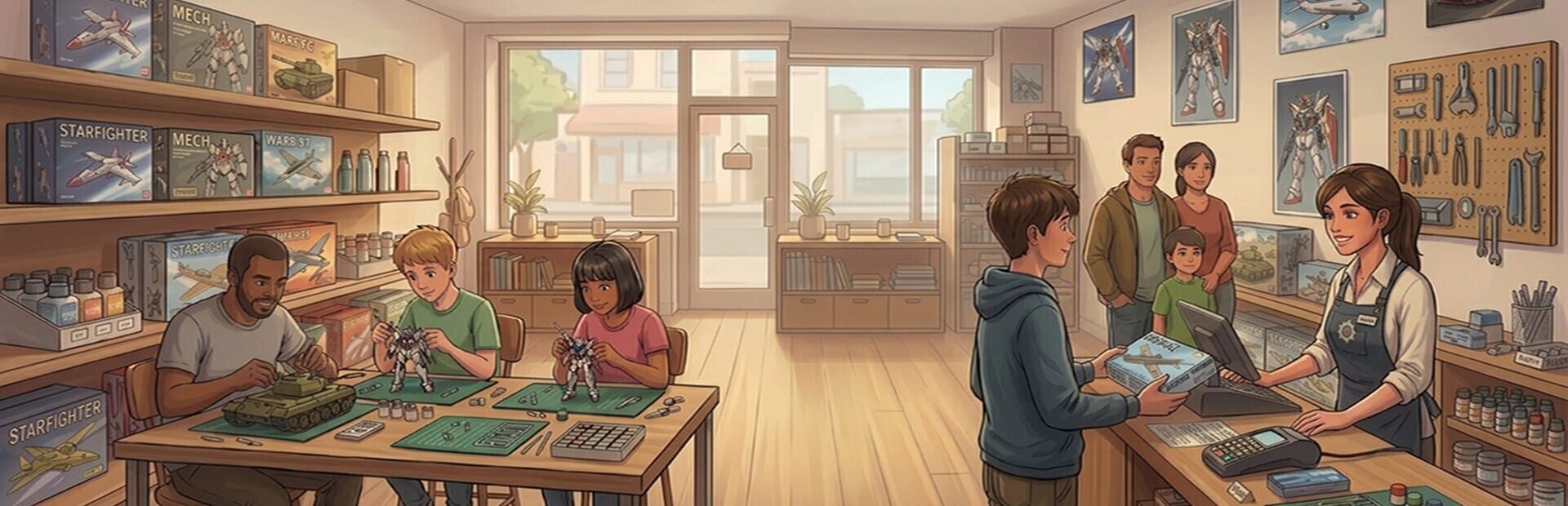 Artwork for Model Kit Shop Simulator