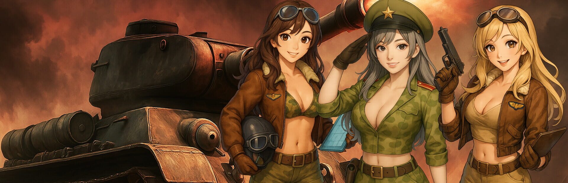 Artwork for My Waifu Is A Tank Girl!