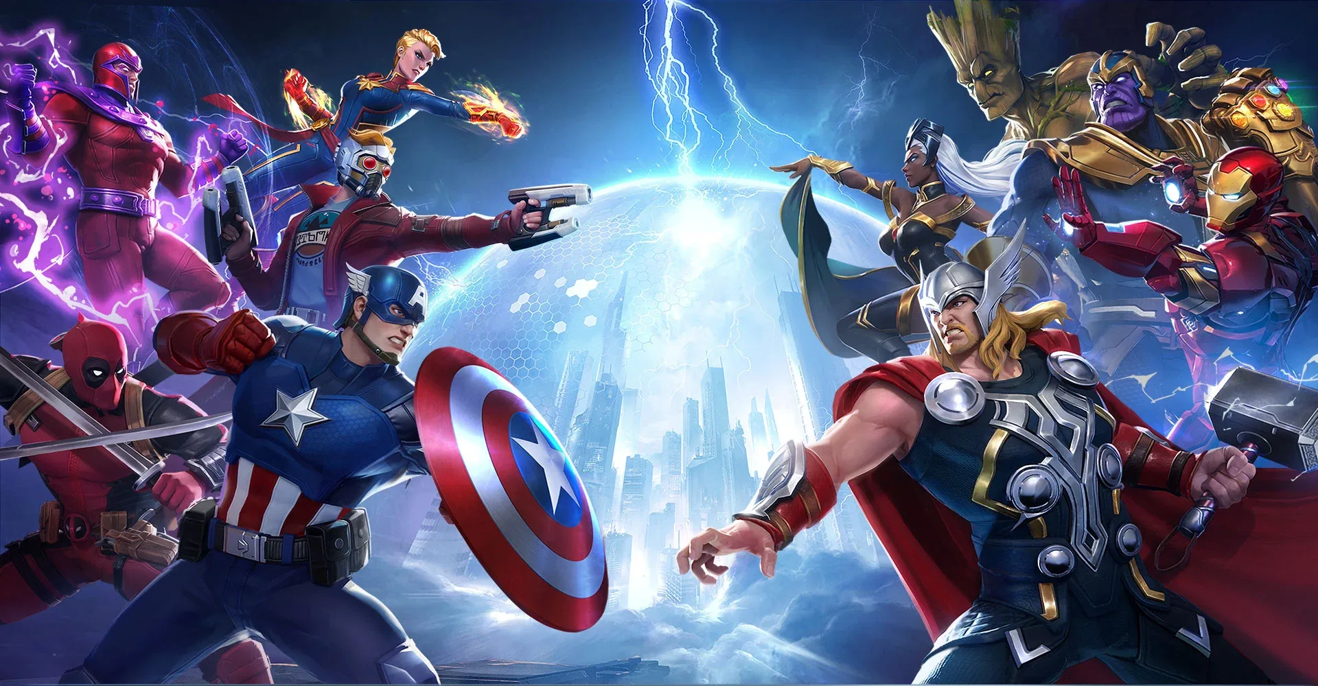 Arte - Marvel Super War