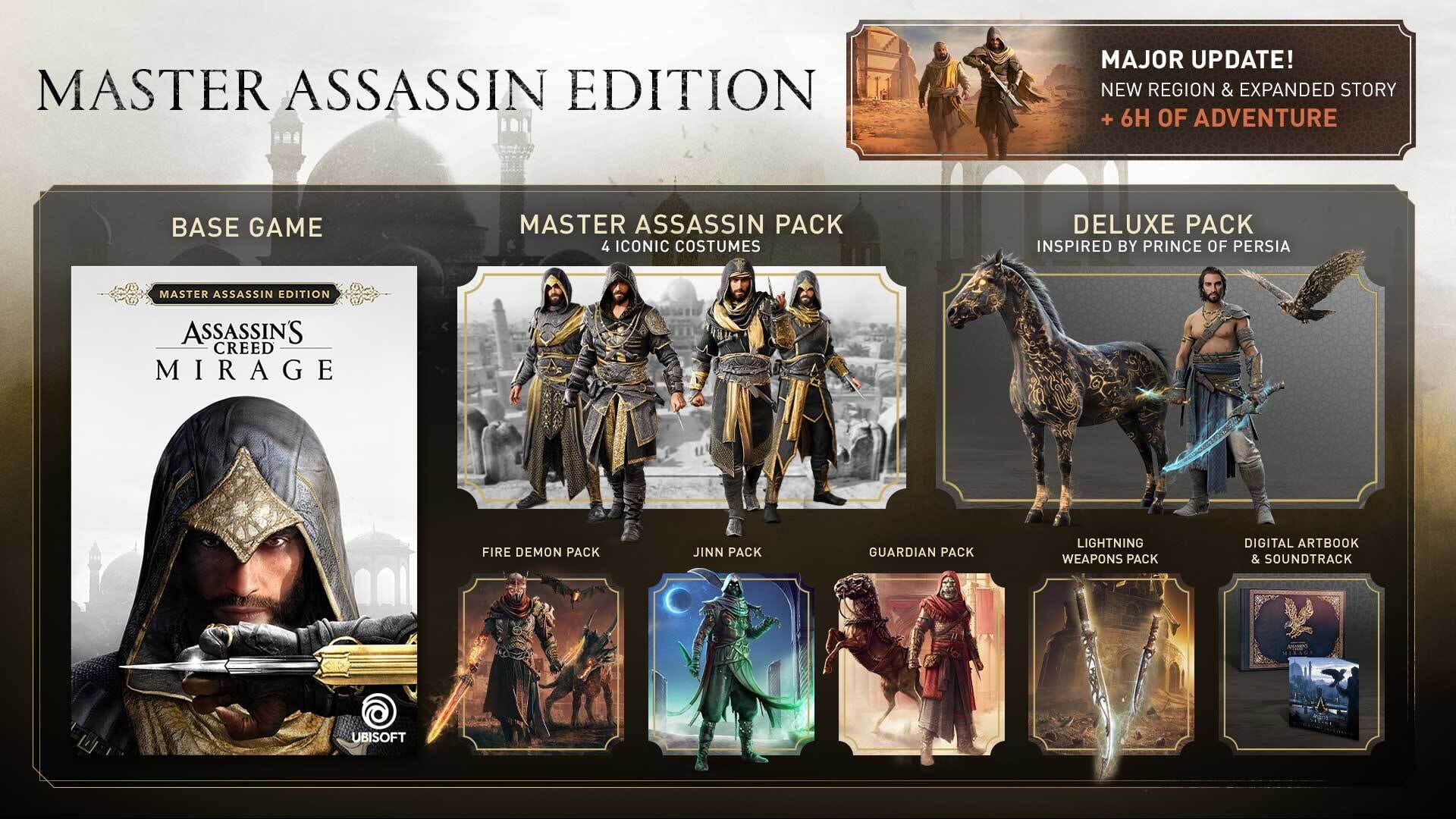 Assassin’s Creed Mirage: Master Assassin Edition