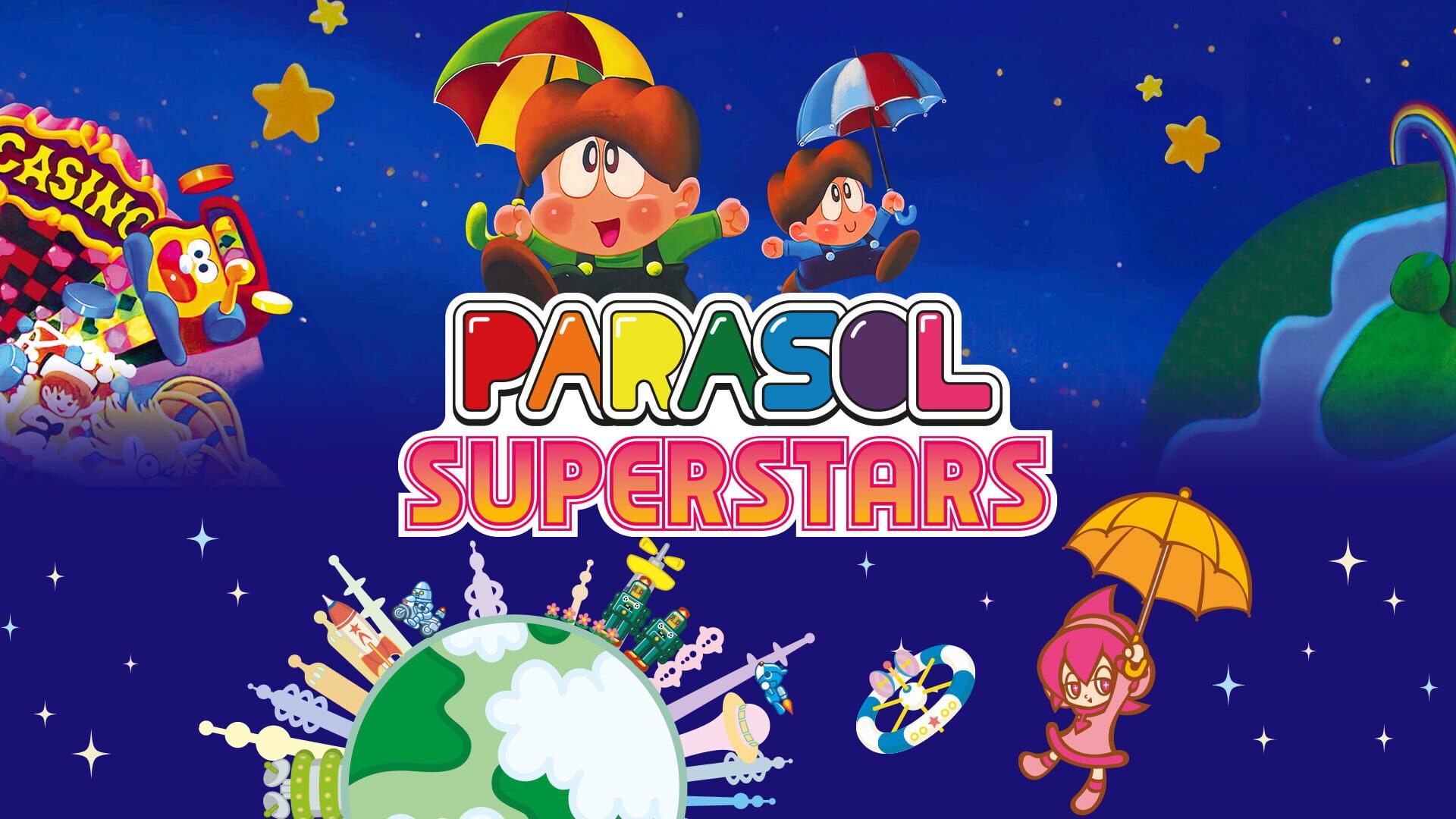 Parasol Superstars artwork