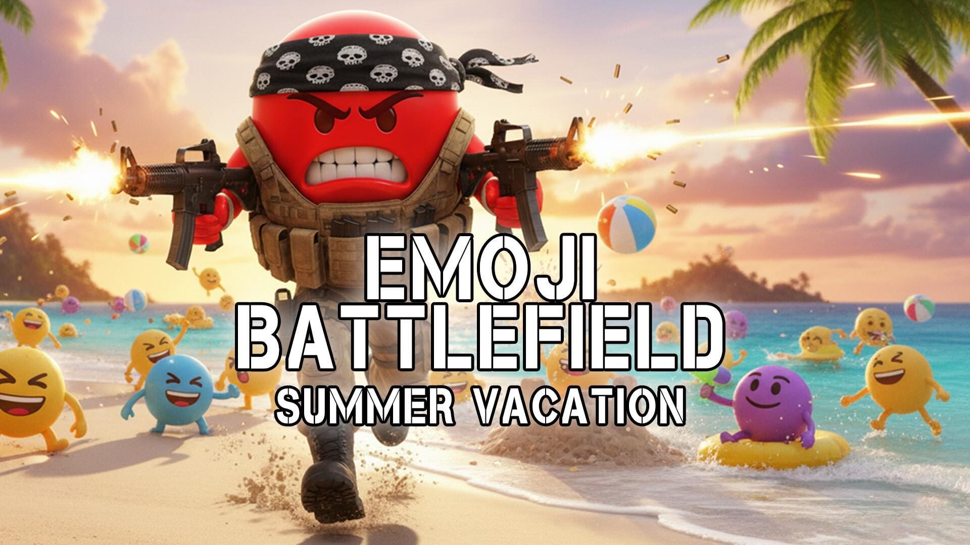 Artwork for Emoji Battlefield: Summer Vacation