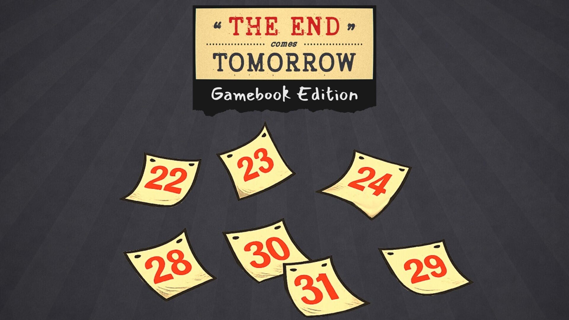 The End Comes Tomorrow: Gamebook Edition artwork