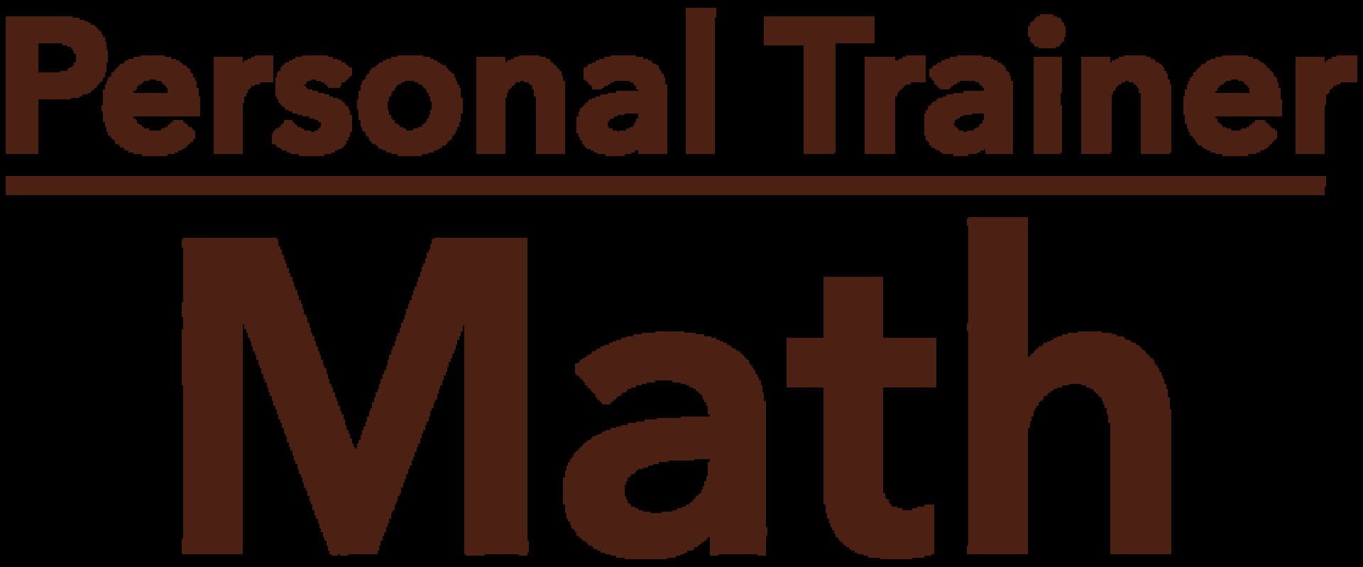 Personal Trainer: Math