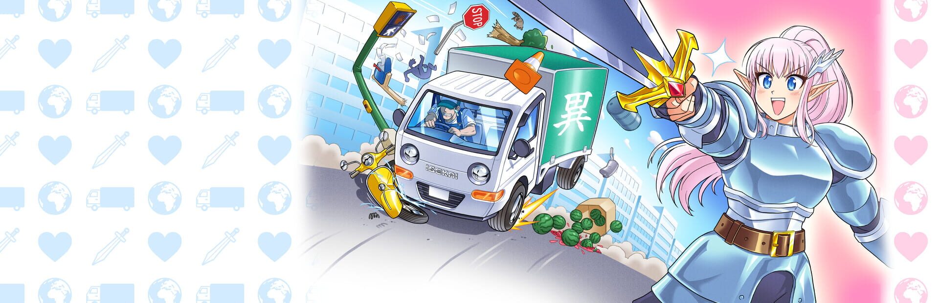 Truck-Kun Is Supporting Me From Another World?!