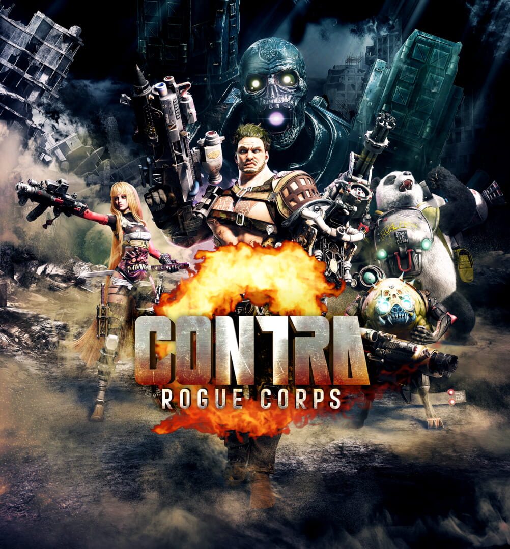 Contra: Rogue Corps artwork