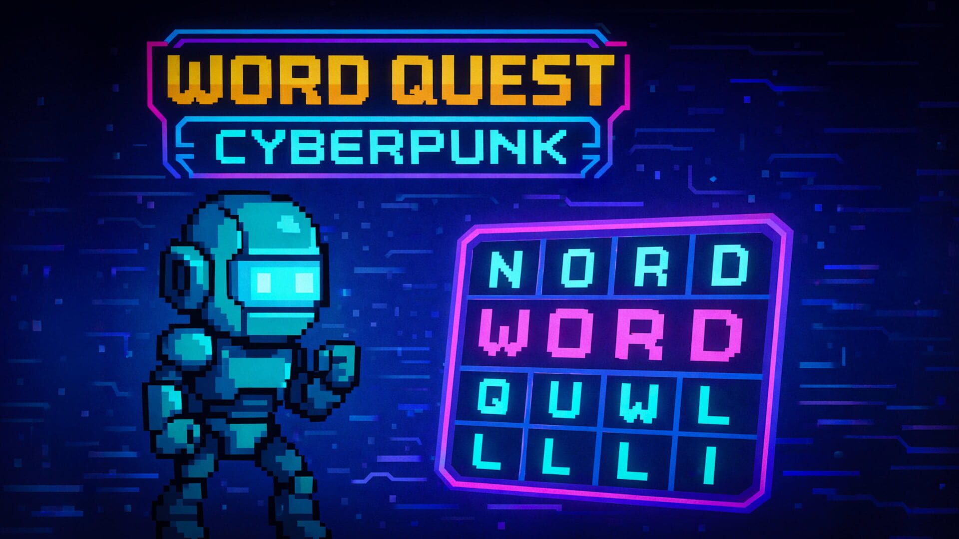Artwork for Word Quest: Cyberpunk