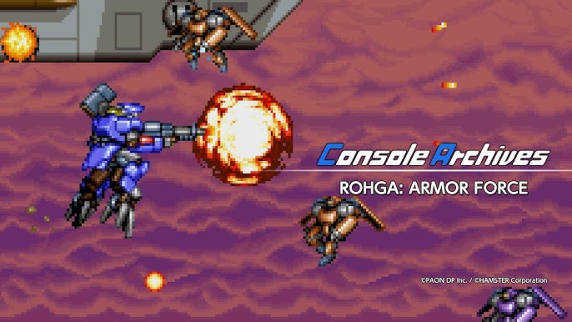 Artwork for Console Archives: Rohga - Armor Force