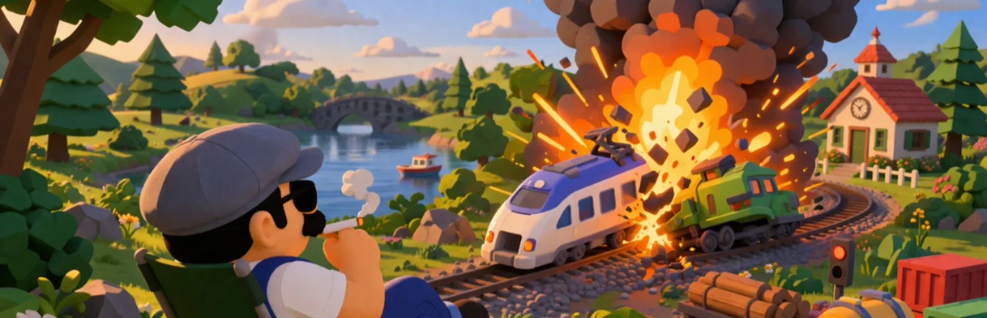 Speed Rivals: Model Trains