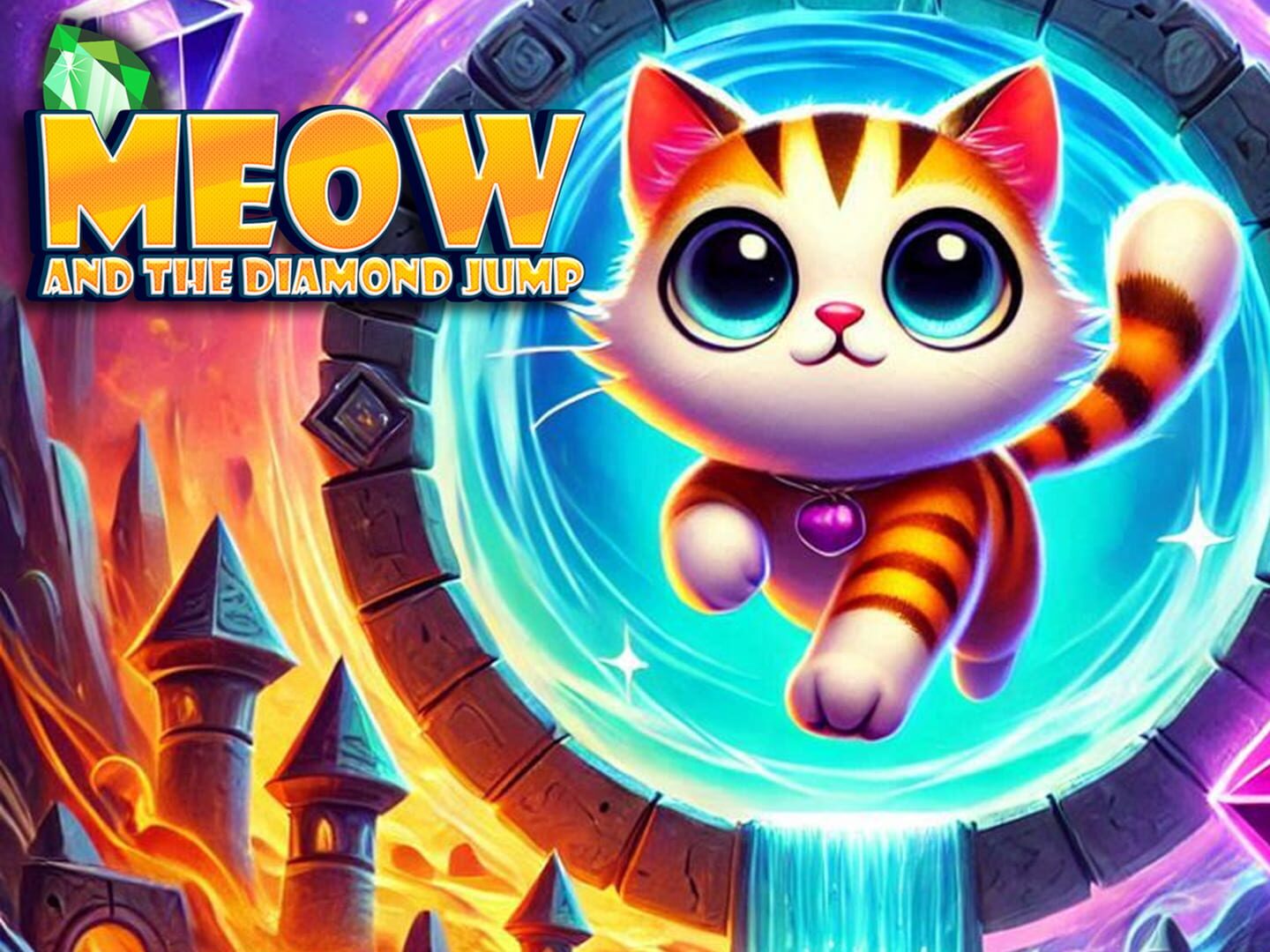 Meow and the Diamond Jump artwork