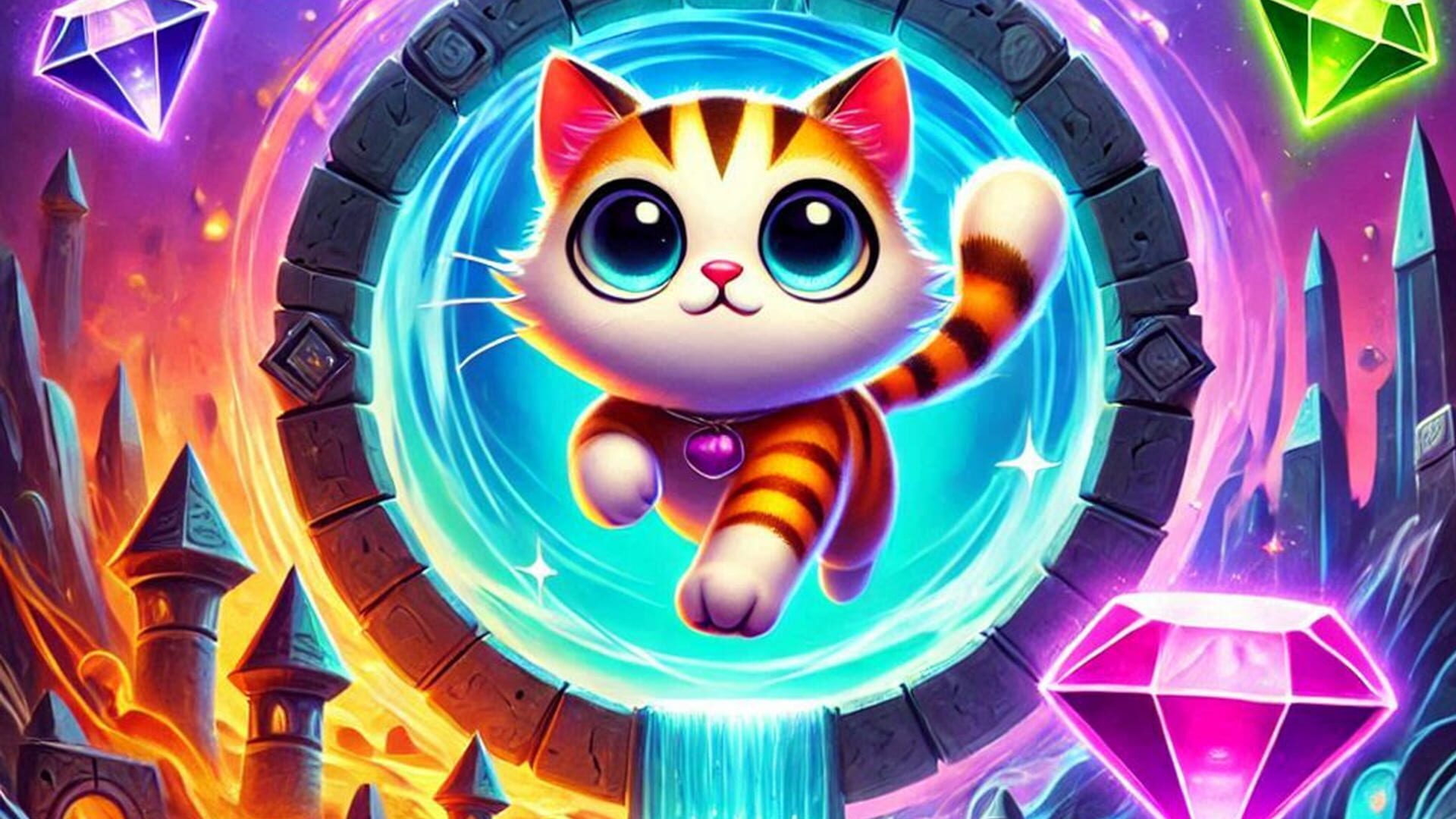 Meow and the Diamond Jump artwork