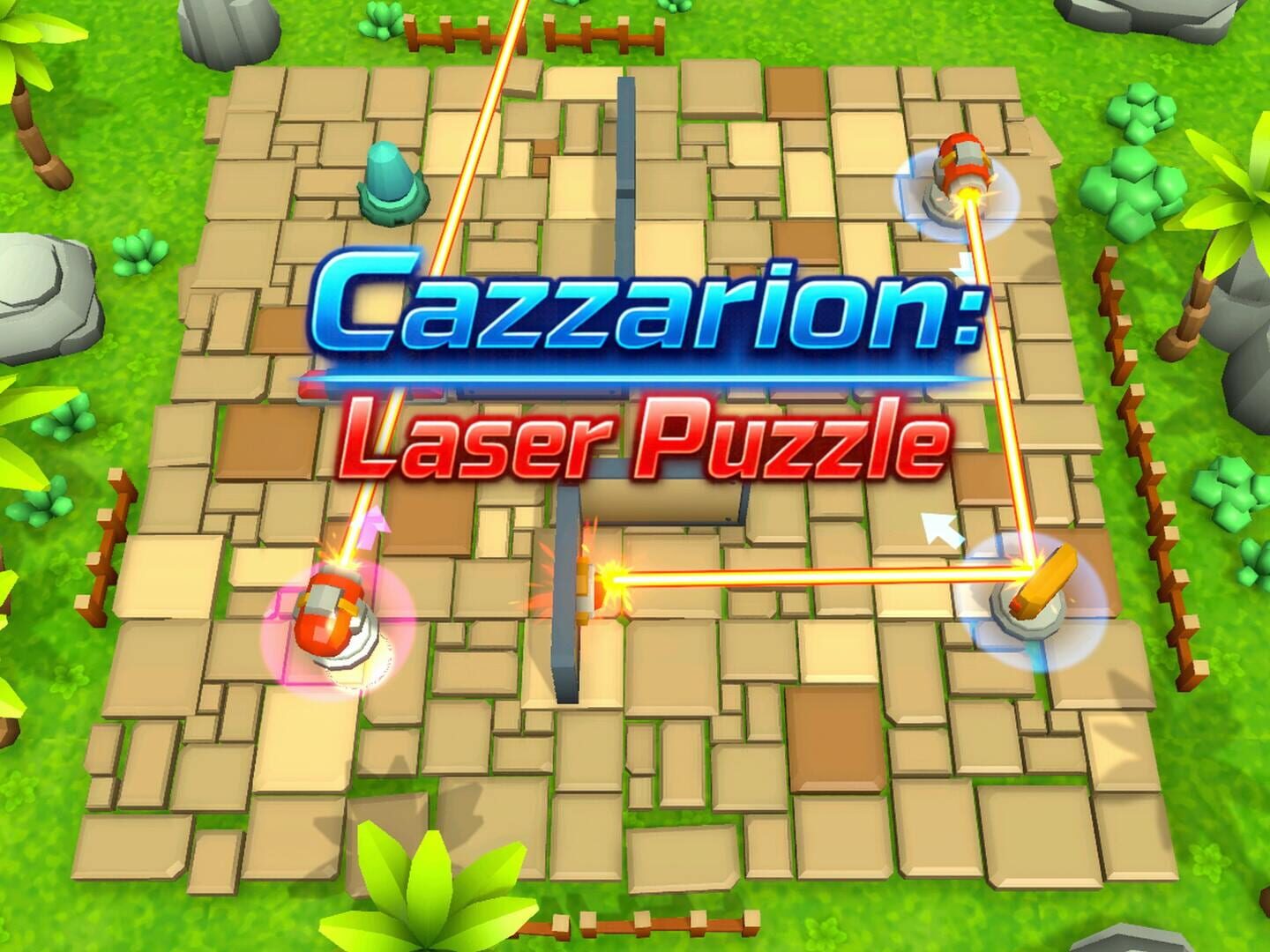 Artwork for Cazzarion: Laser Puzzle