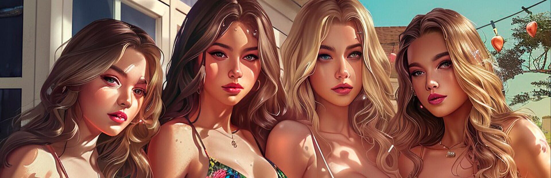 Artwork for Sexy Girl Next Door: Virtual Valentine Sex