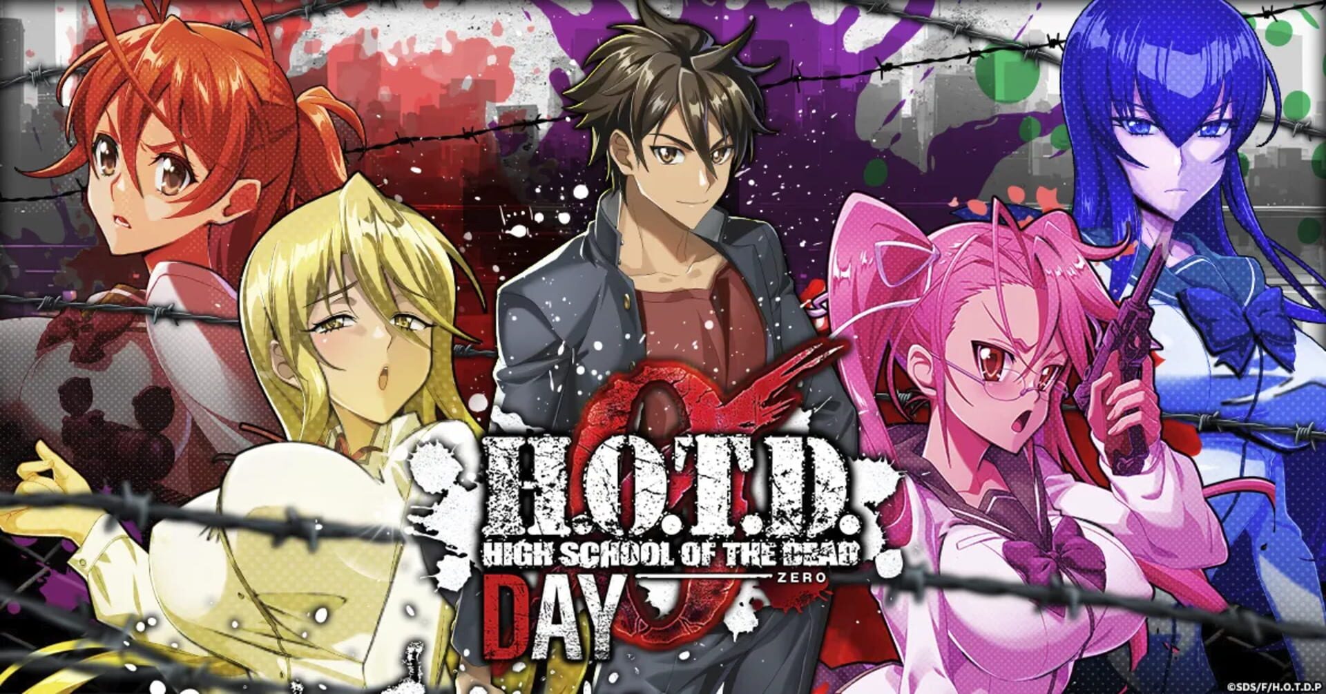 Artwork for High School of the Dead Day 0
