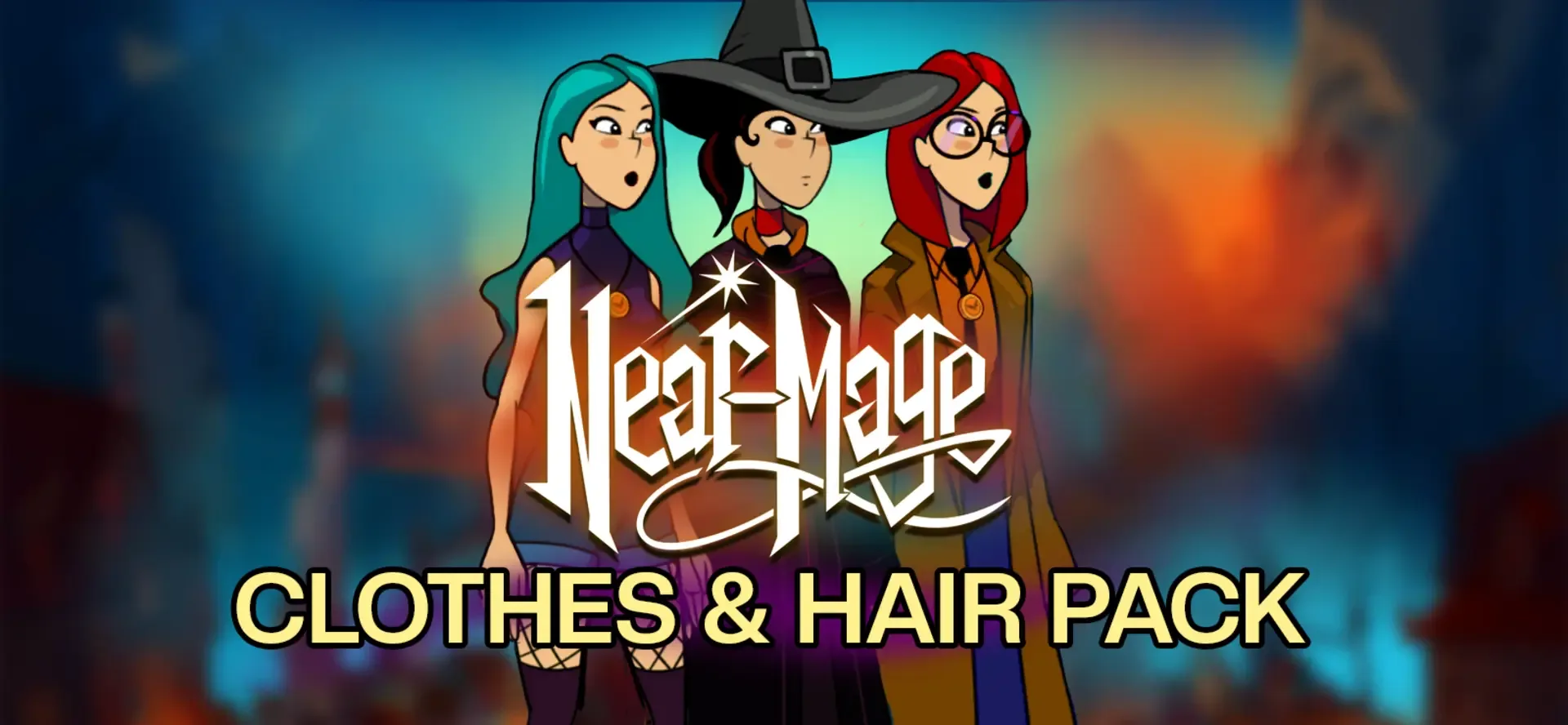 Near-Mage: Clothes & Hair Pack