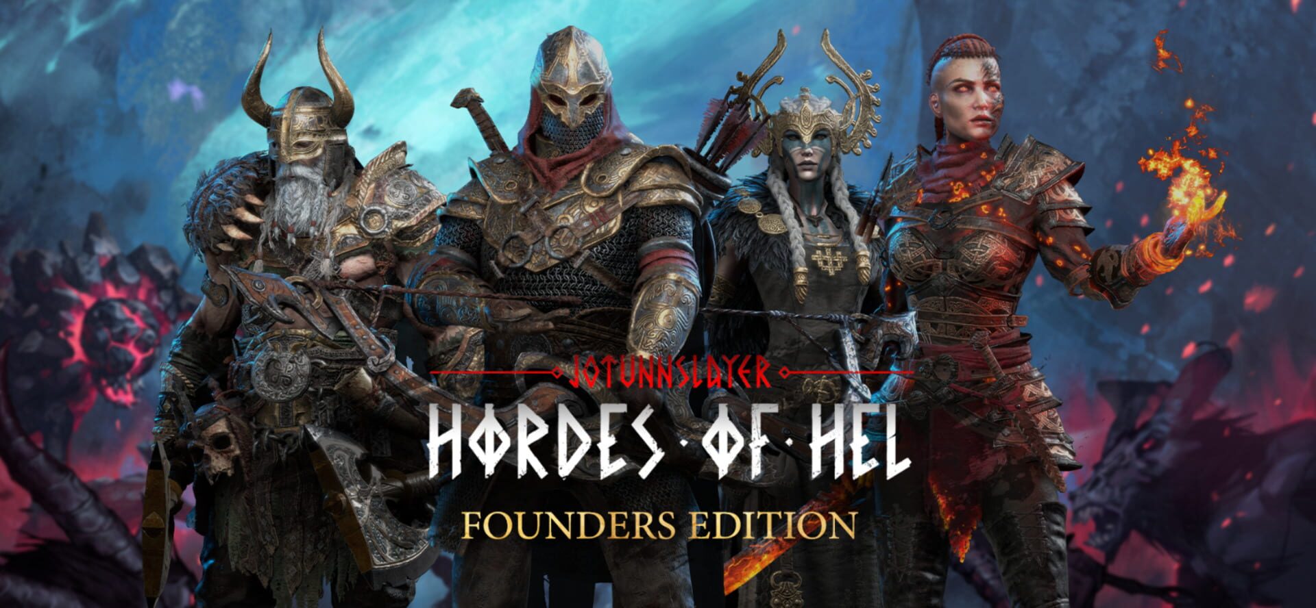 Artwork for Jötunnslayer: Hordes of Hel - Founders Edition