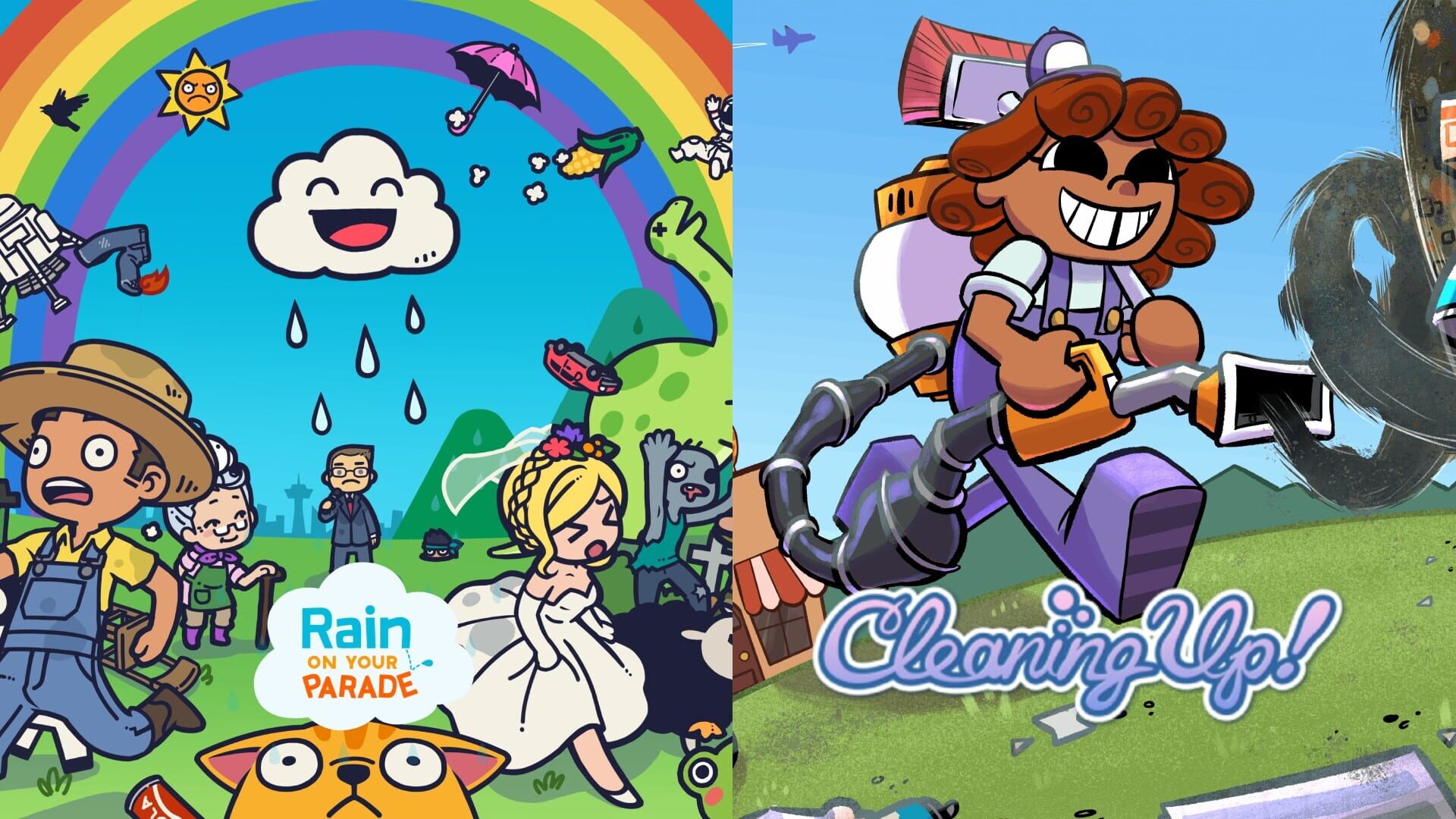 Artwork for Rain on Your Parade + Cleaning Up!