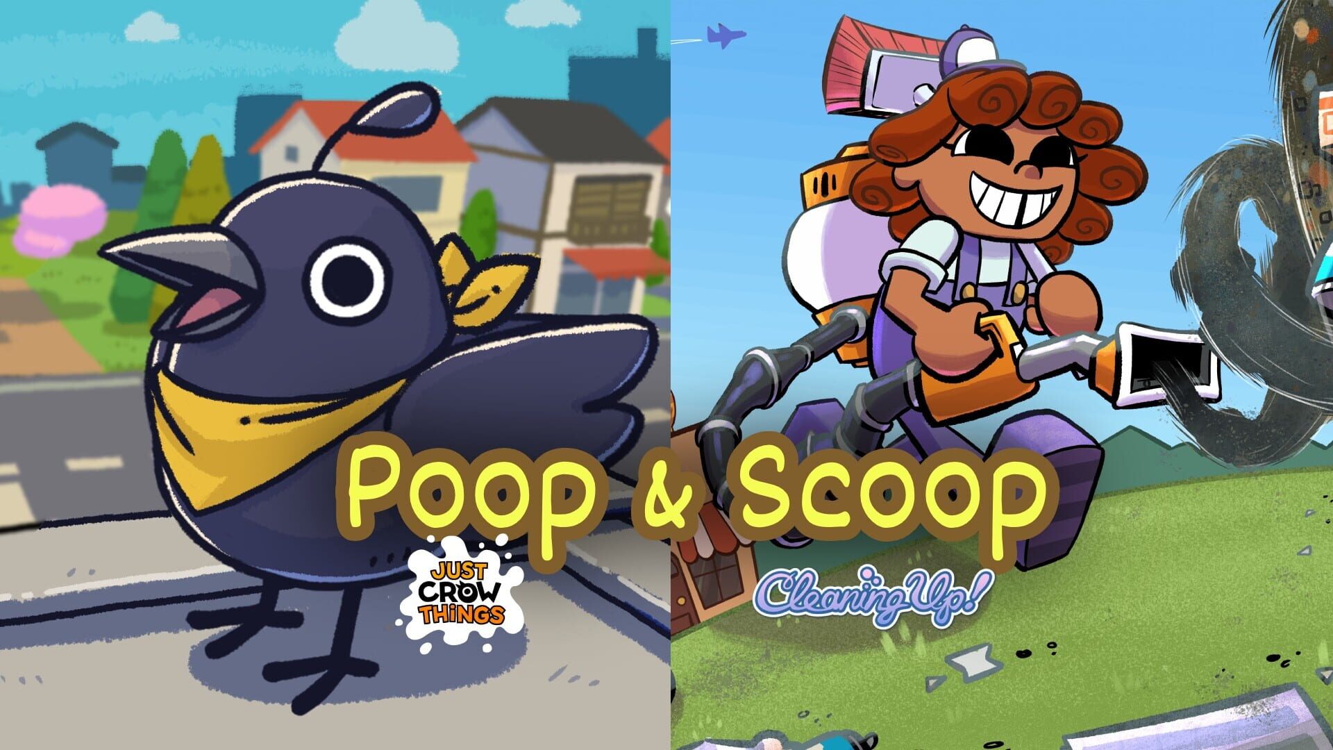 Artwork for Poop & Scoop: Just Crow Things + Cleaning Up!