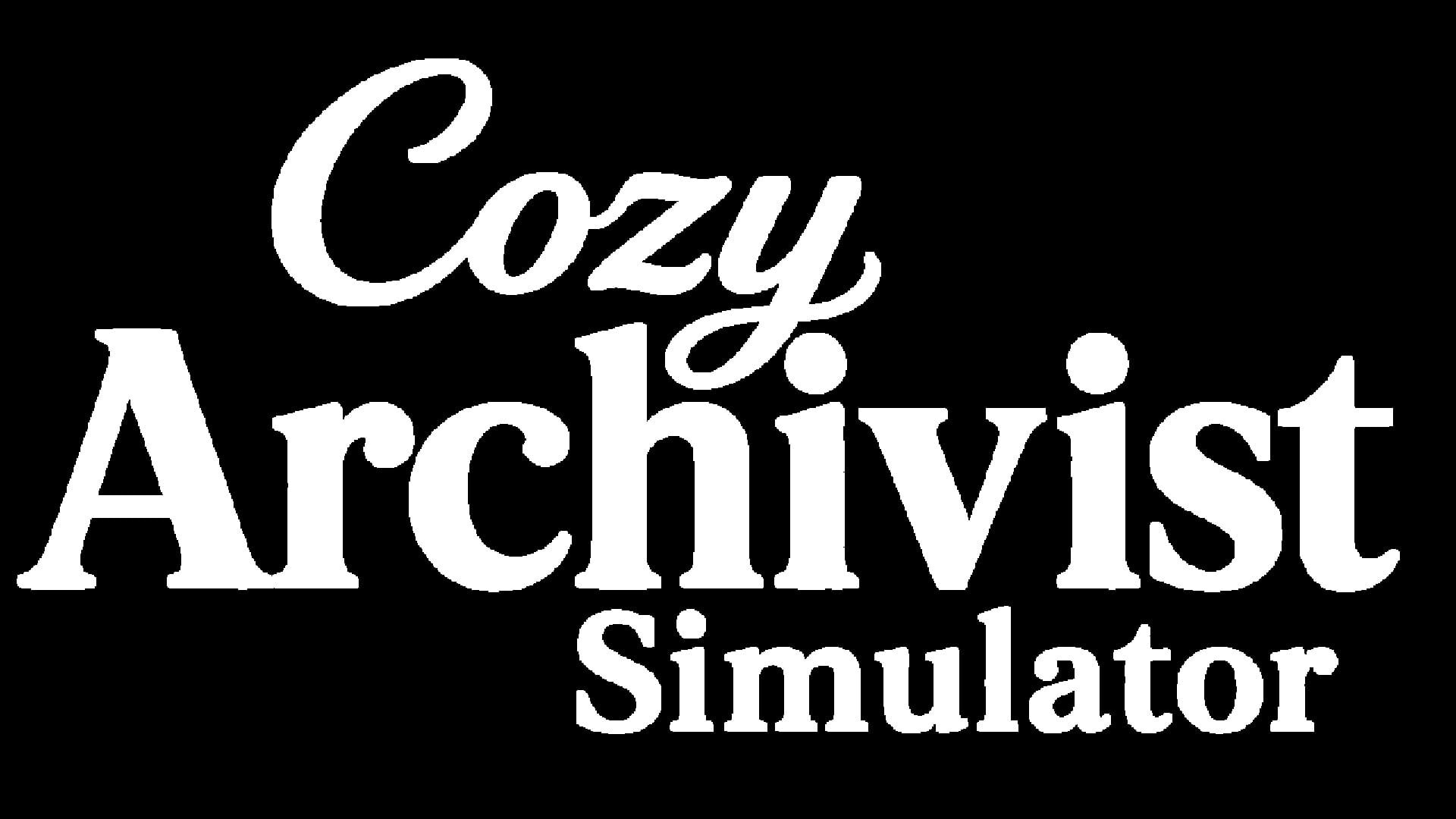Cozy Archivist Simulator