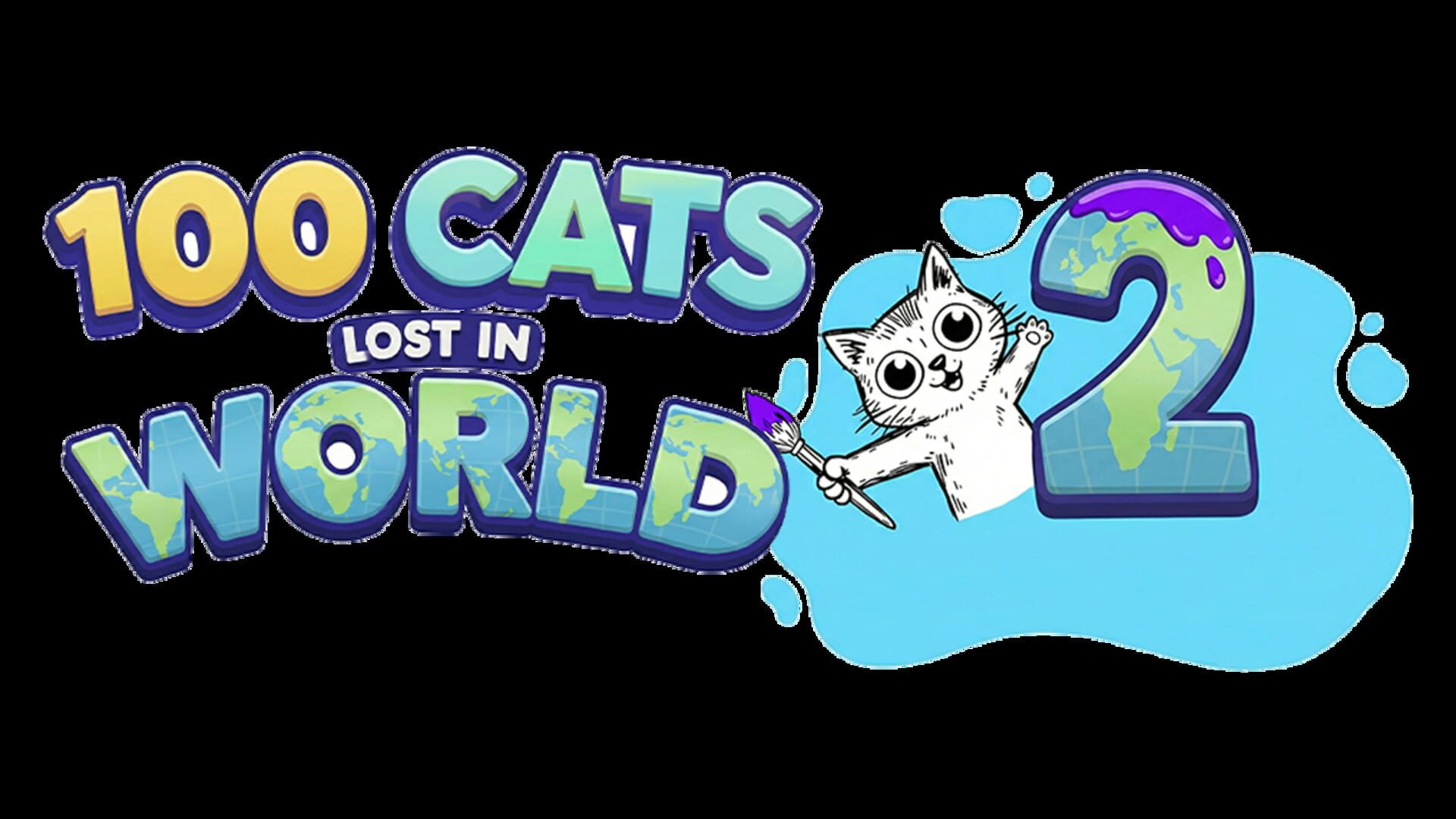 100 Cats Lost In World 2 Find & Color