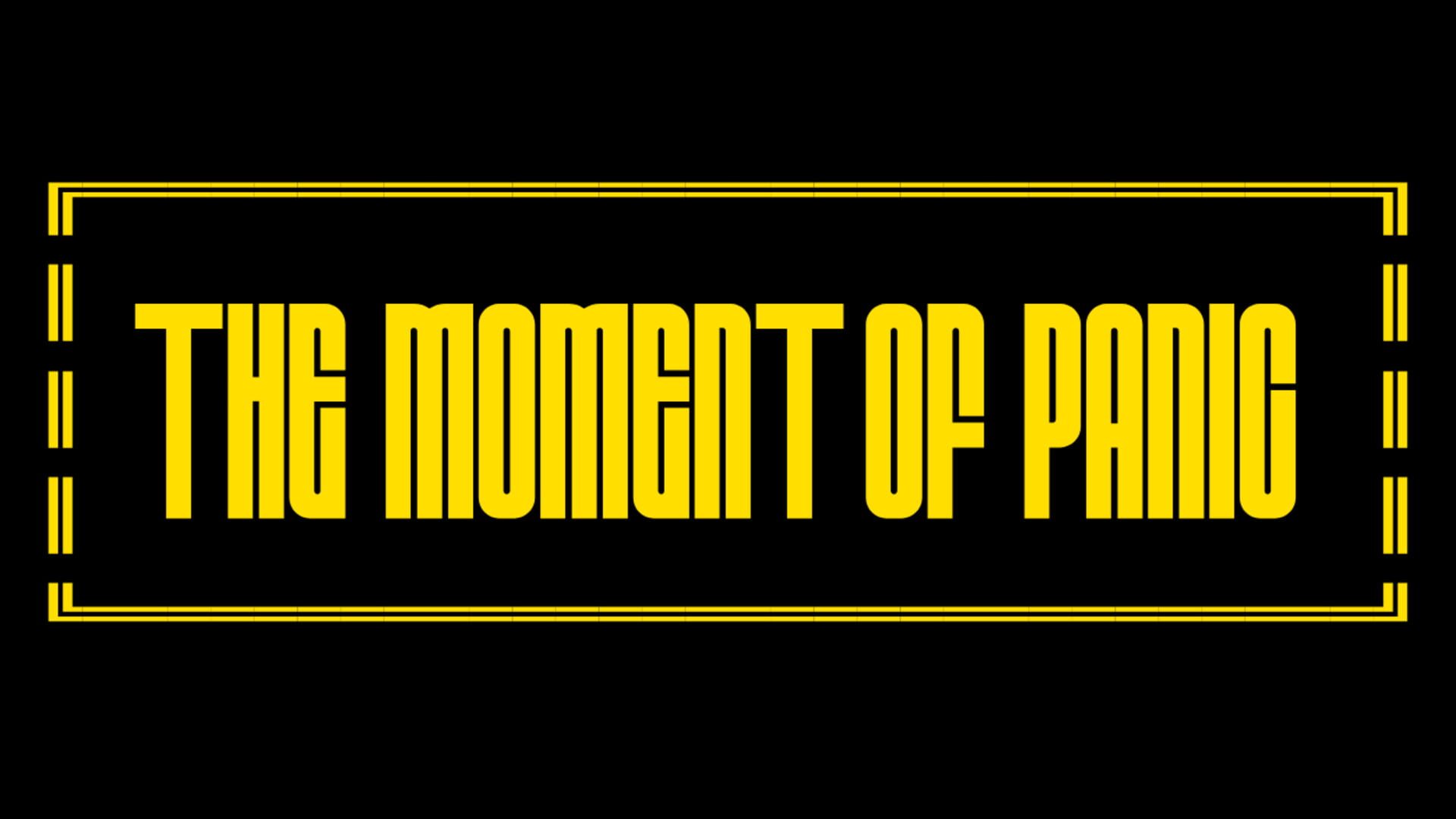 The Moment of Panic artwork
