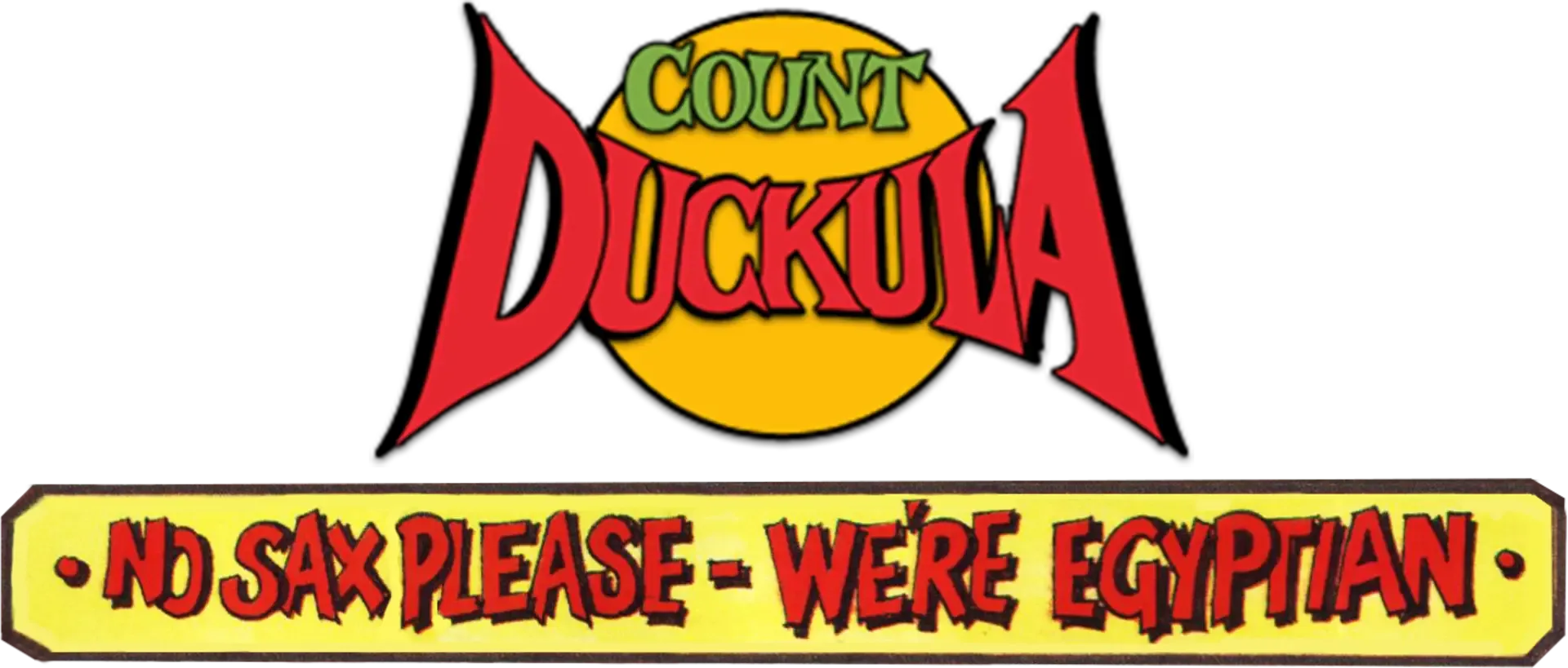 Count Duckula: No Sax Please - We're Egyptian