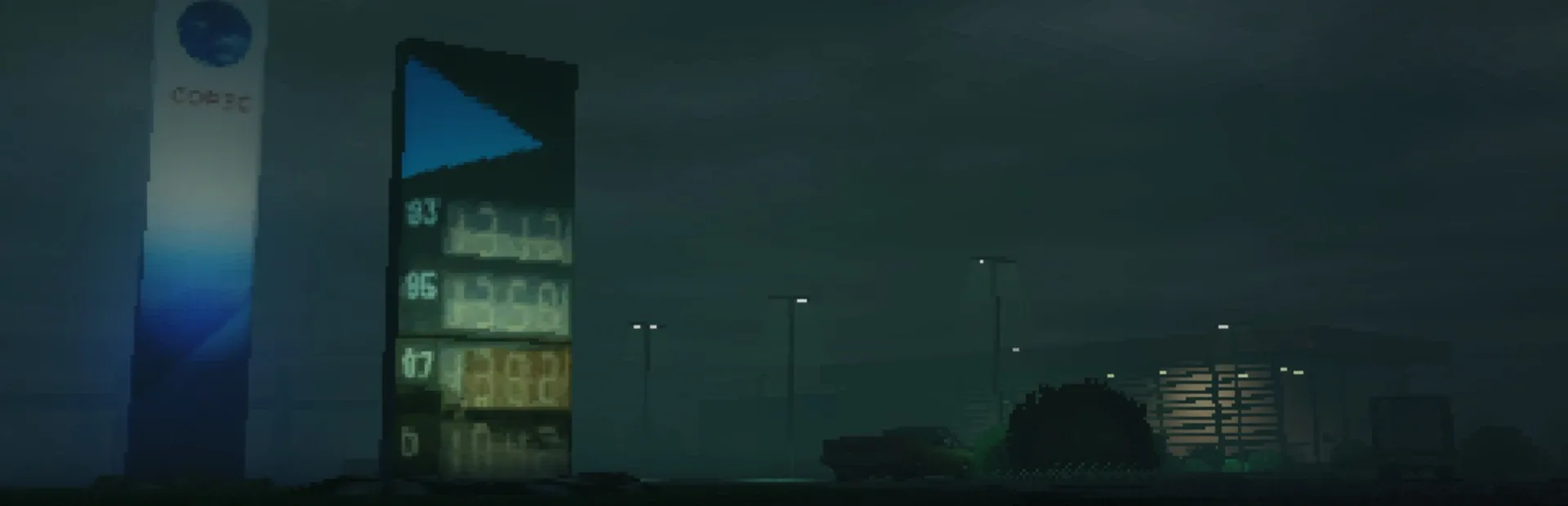 They Stop for Gas at Night