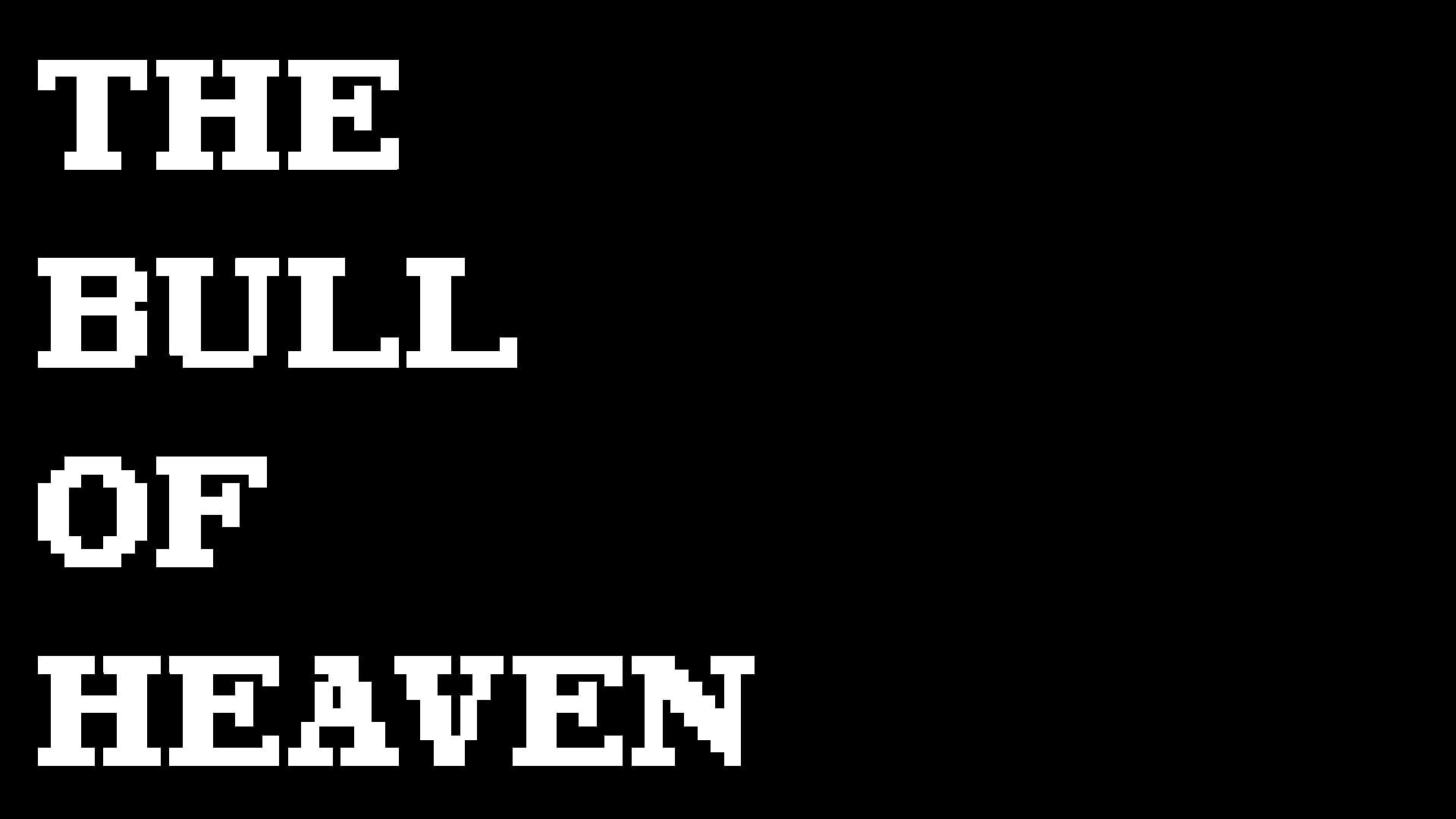 The Bull of Heaven artwork