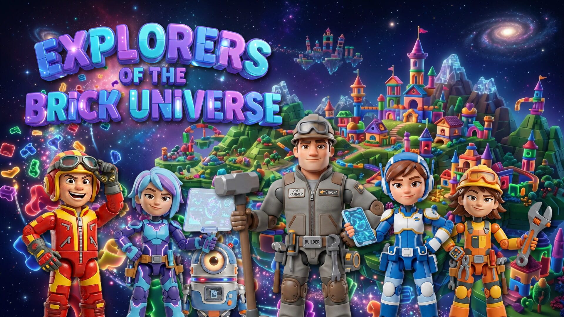 Artwork for Explorers of the Brick Universe