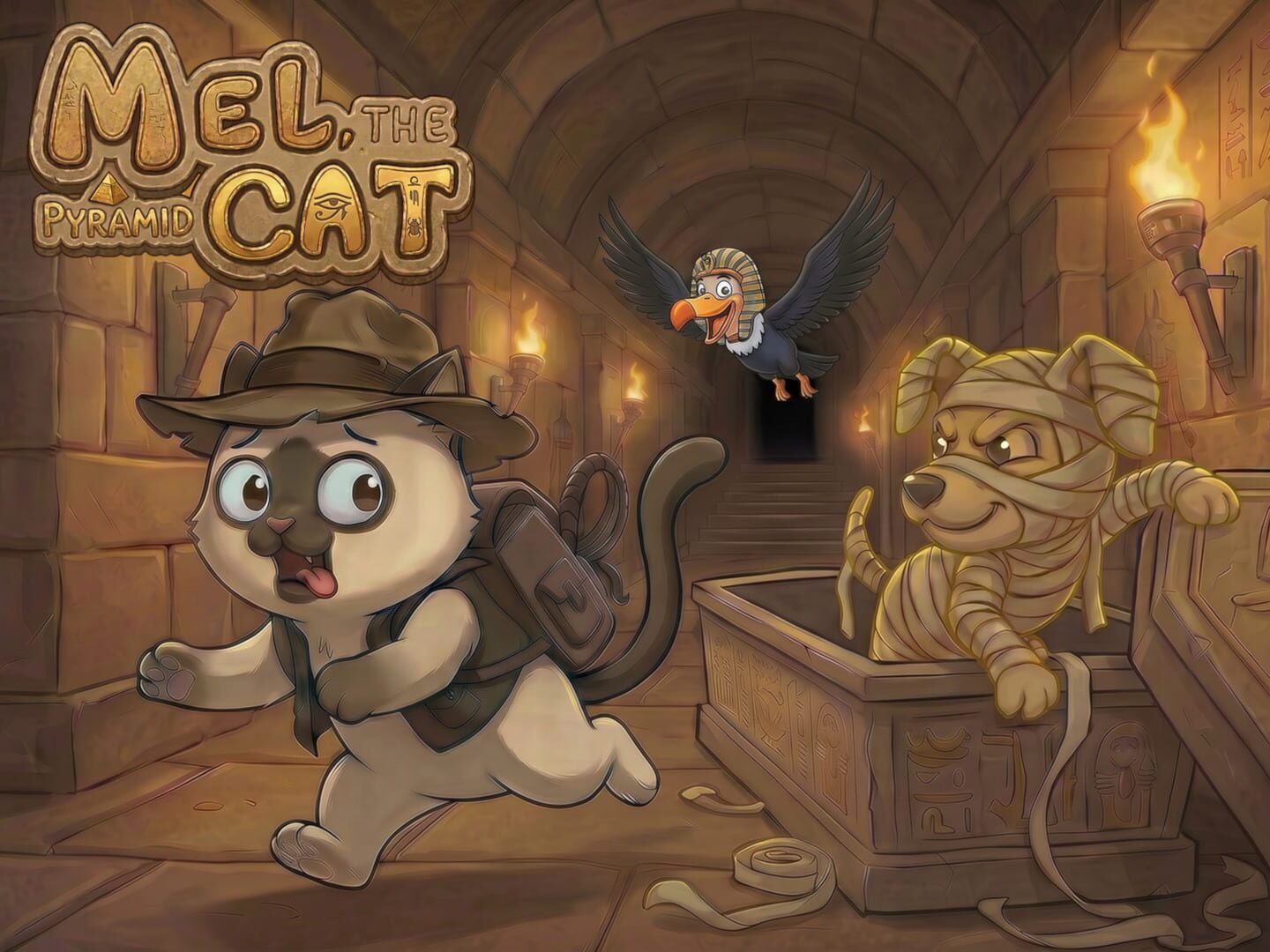Mel The Pyramid Cat