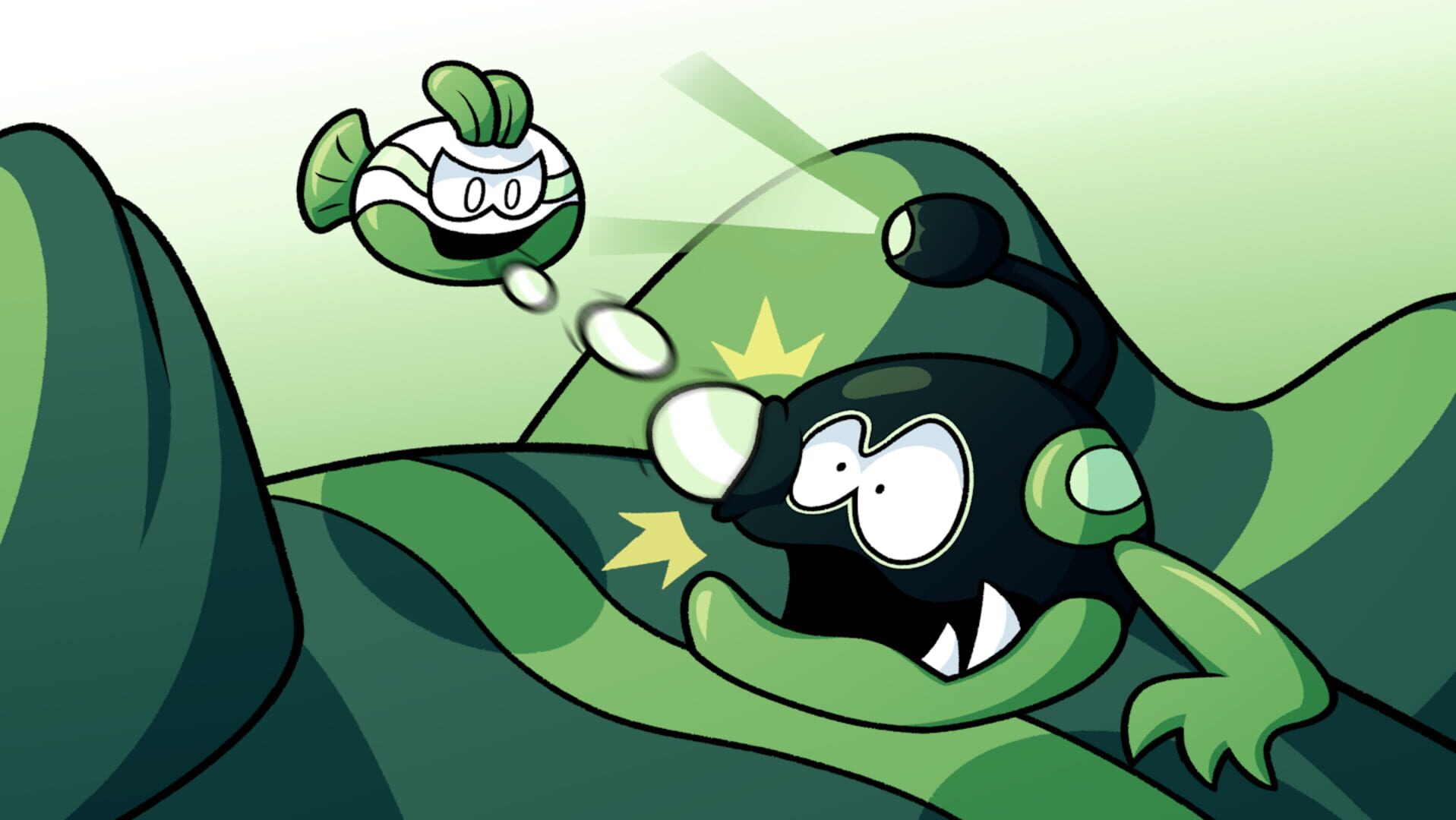 Bobble and the Tri-Crystal artwork