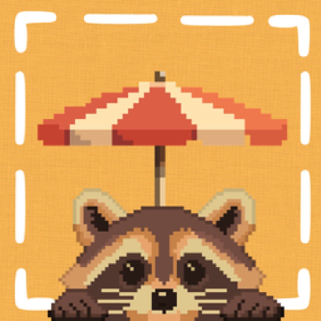 Hidden Raccoons in Summer artwork