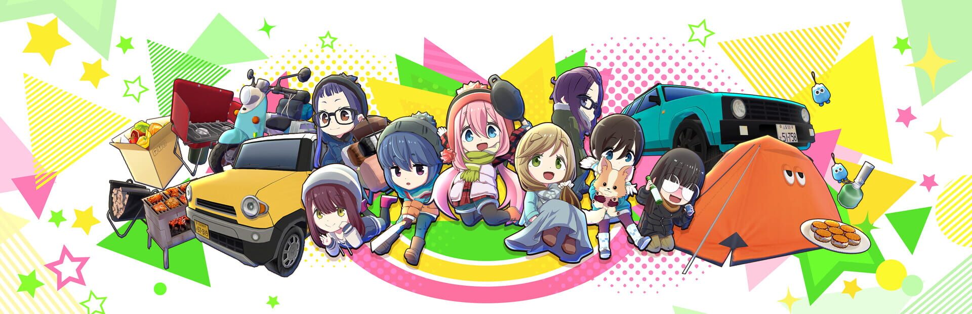Artwork for Laid-Back Camp: Camping Cook-Off!