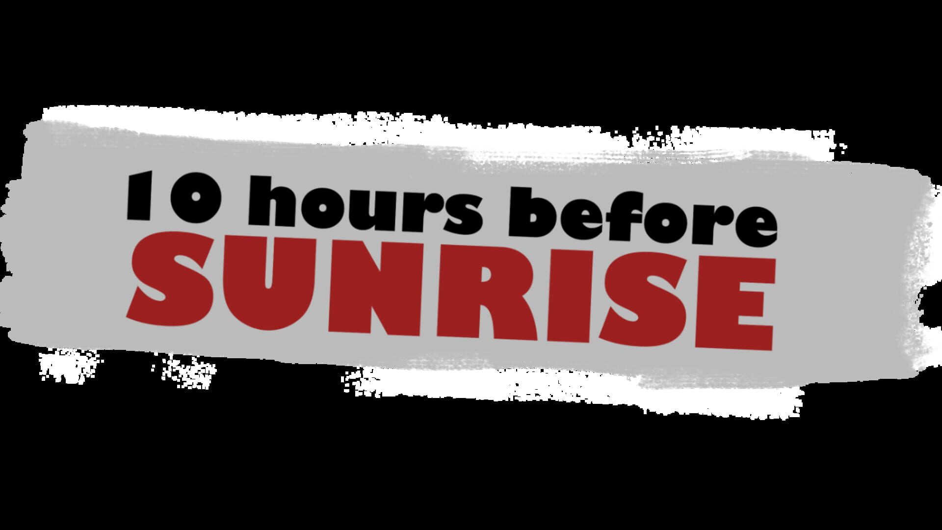 10 Hours Before Sunrise artwork