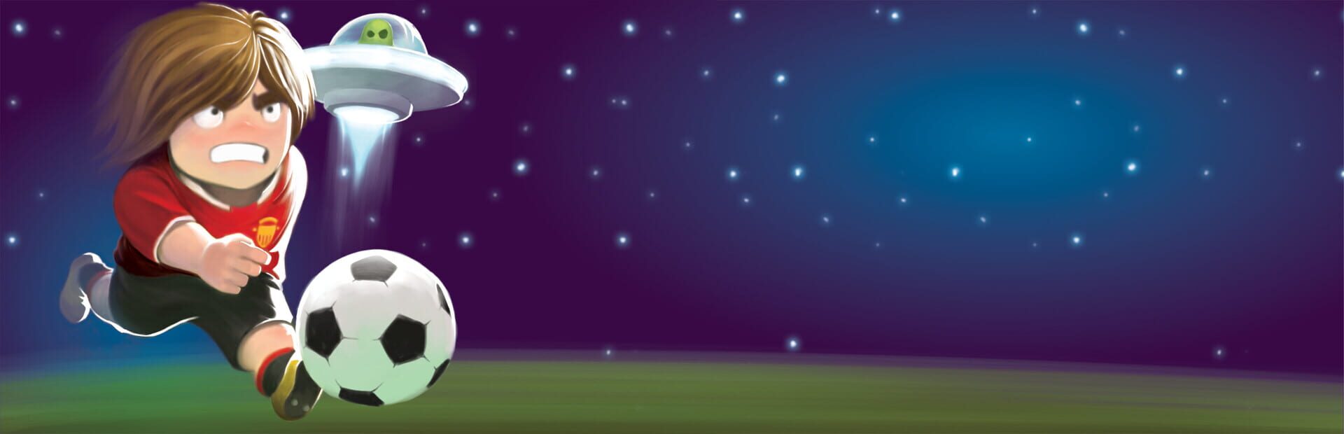 Soccerboy vs. Aliens artwork