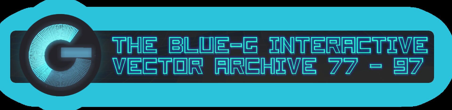 The Blue-G Interactive Vector Archive 77-97 artwork