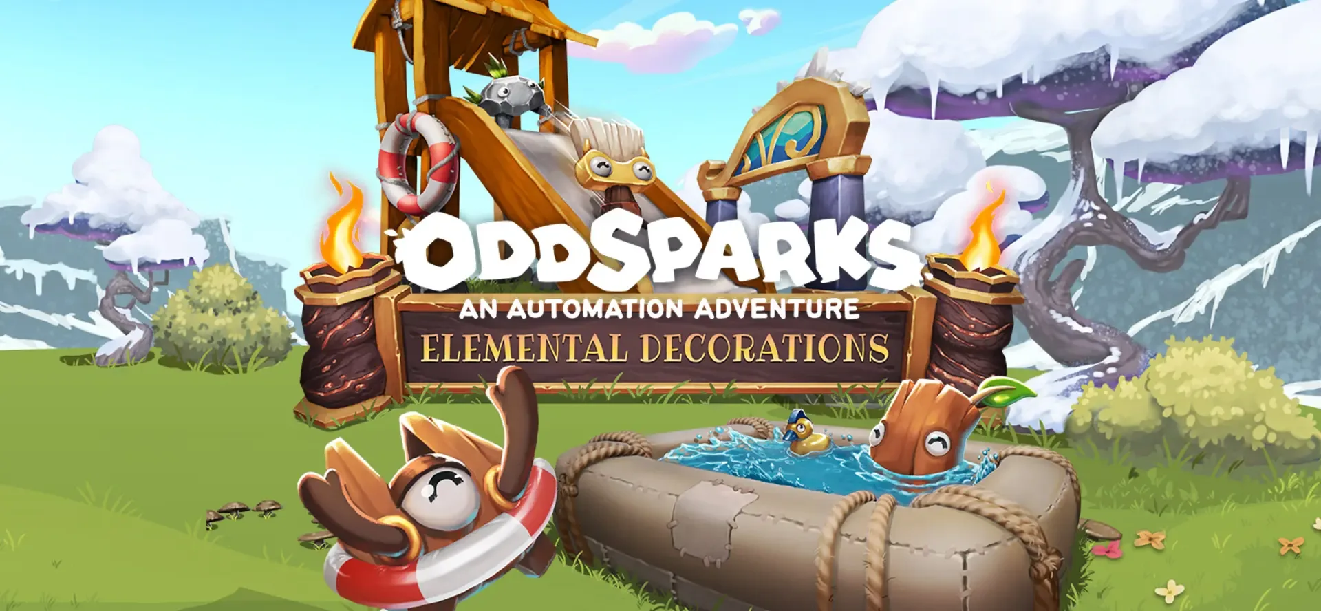 Oddsparks: An Automation Adventure - Craftsman's Elemental Decorations Pack